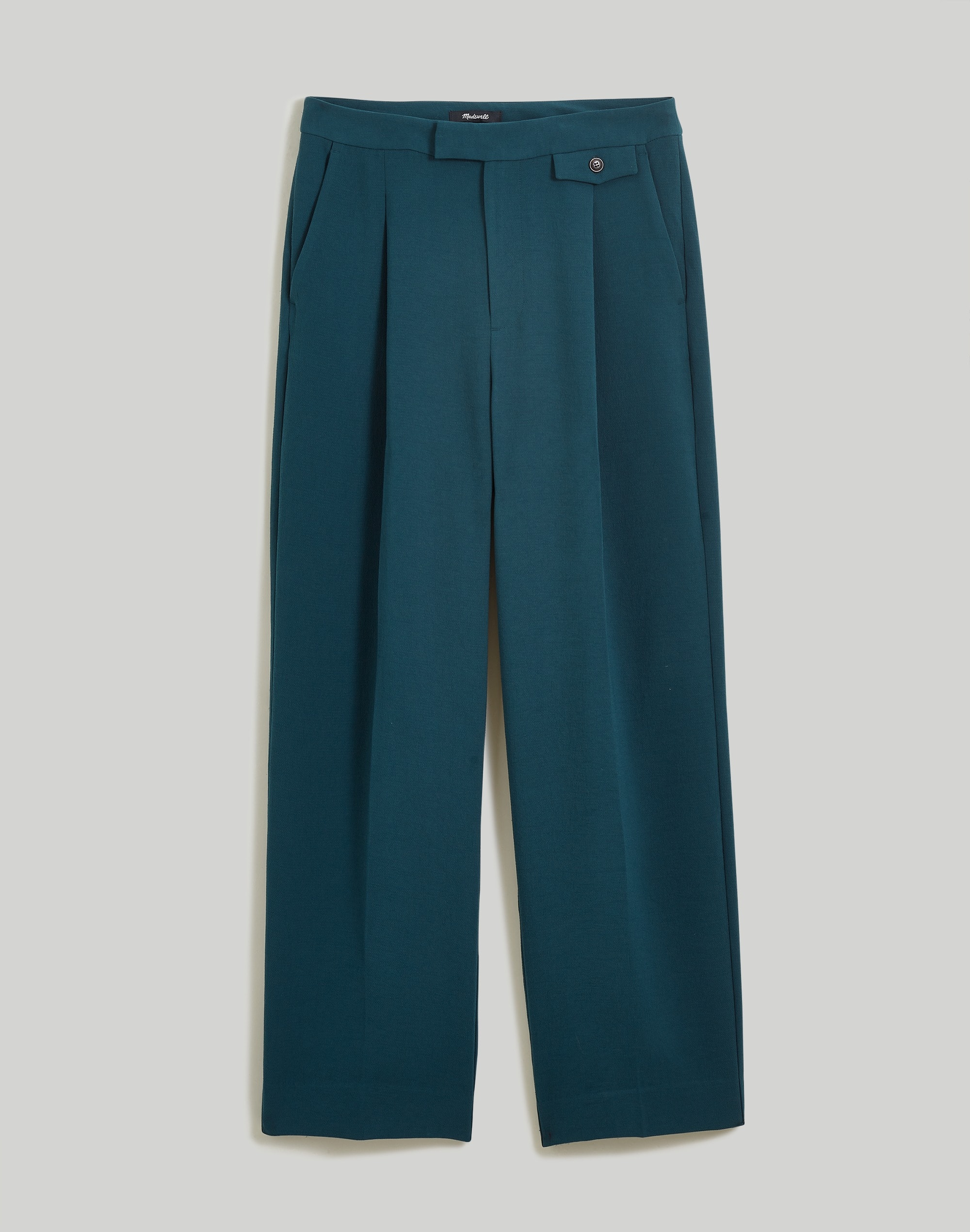 The Rosedale High-Rise Straight Pant in Crepe
