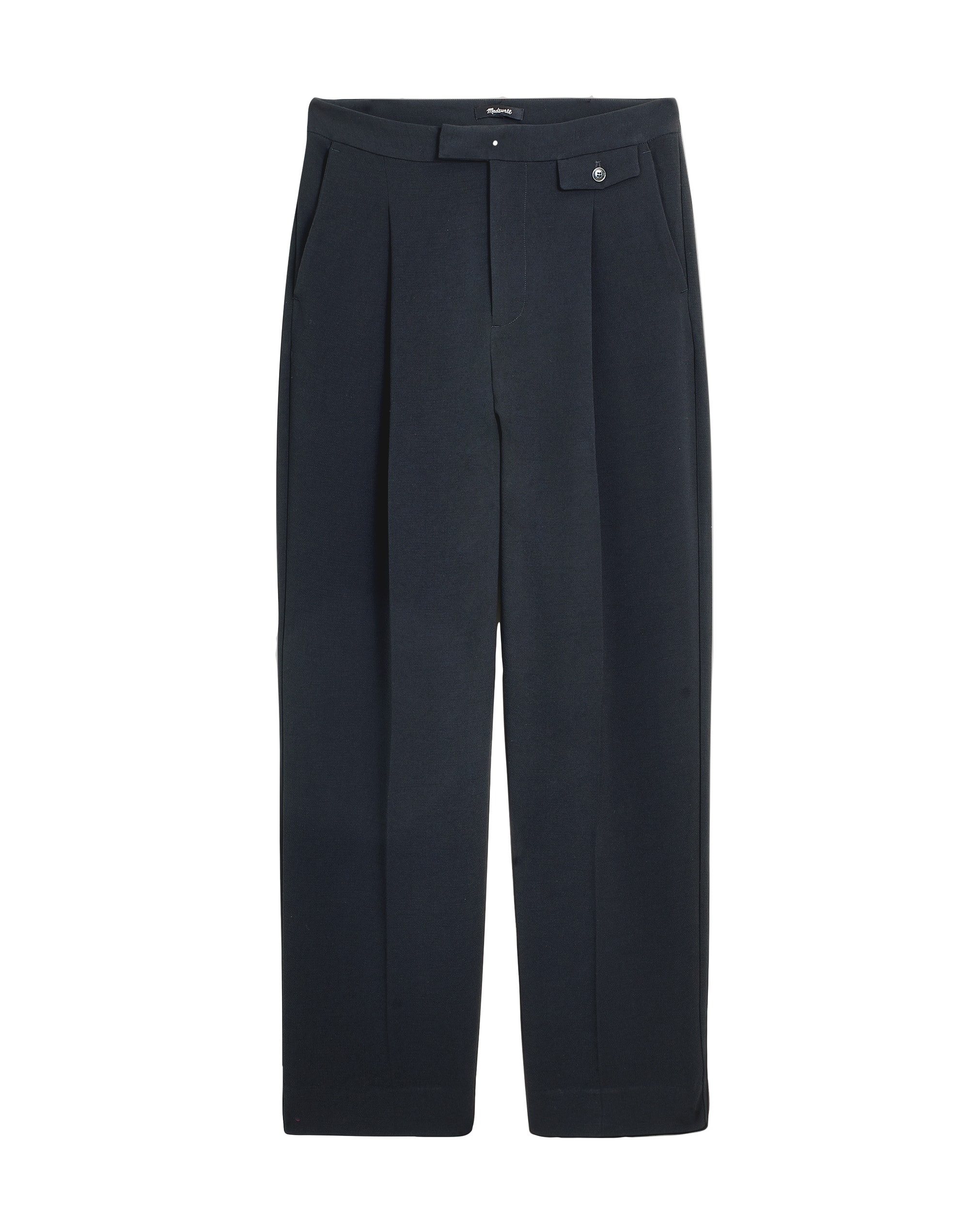 Mw The Rosedale High-rise Straight Pant In Dark Pavement