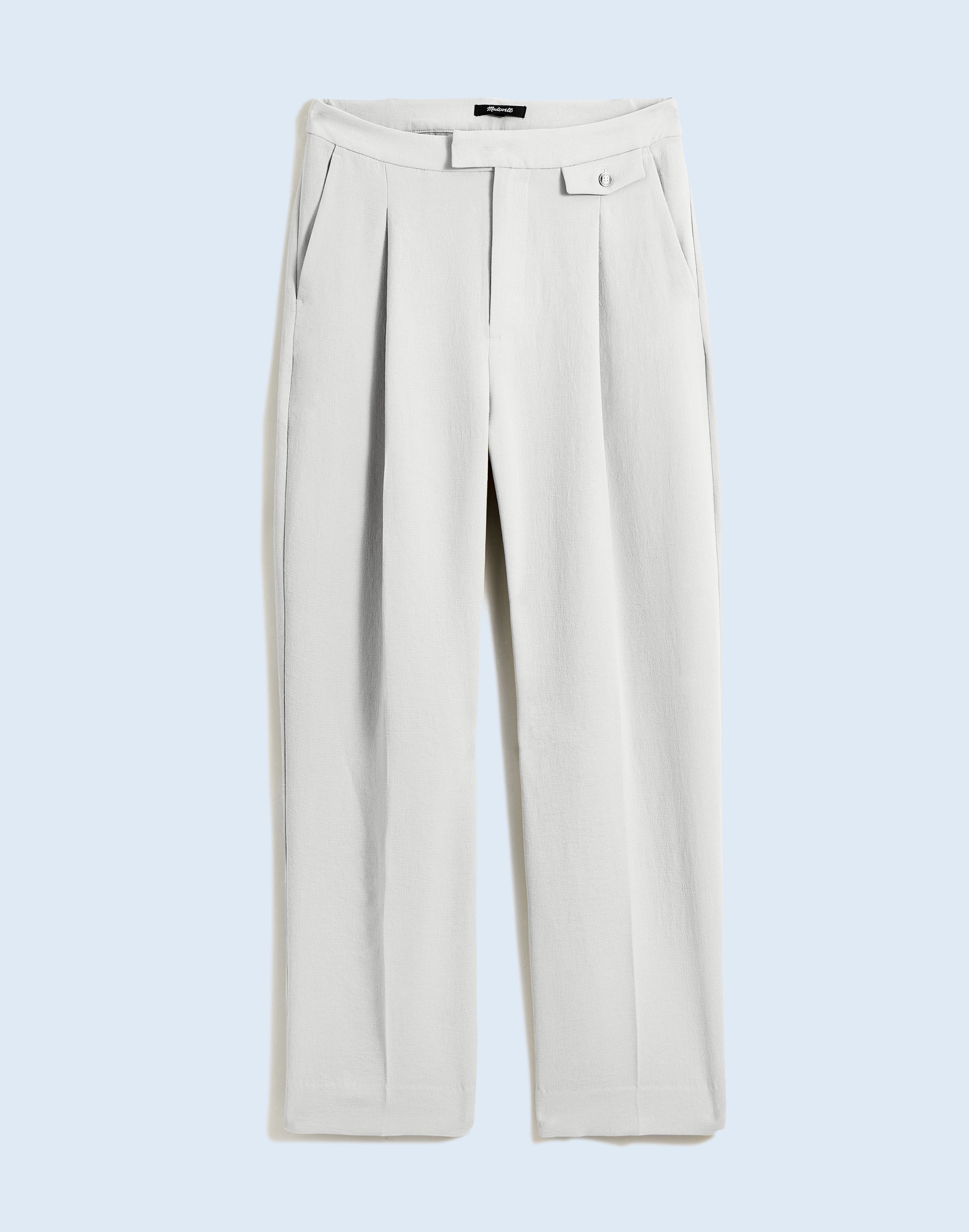 Mw The Rosedale High-rise Straight Pant In Antique Cream