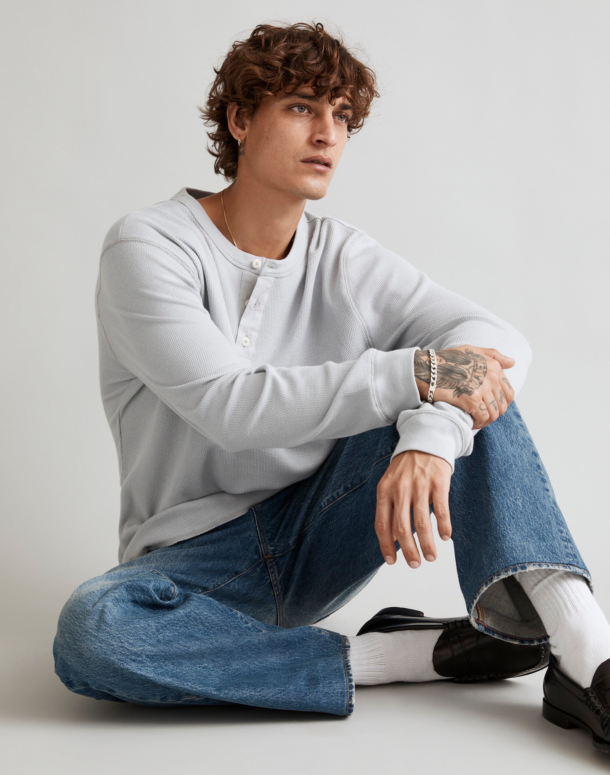 Thermal Henley Tee
