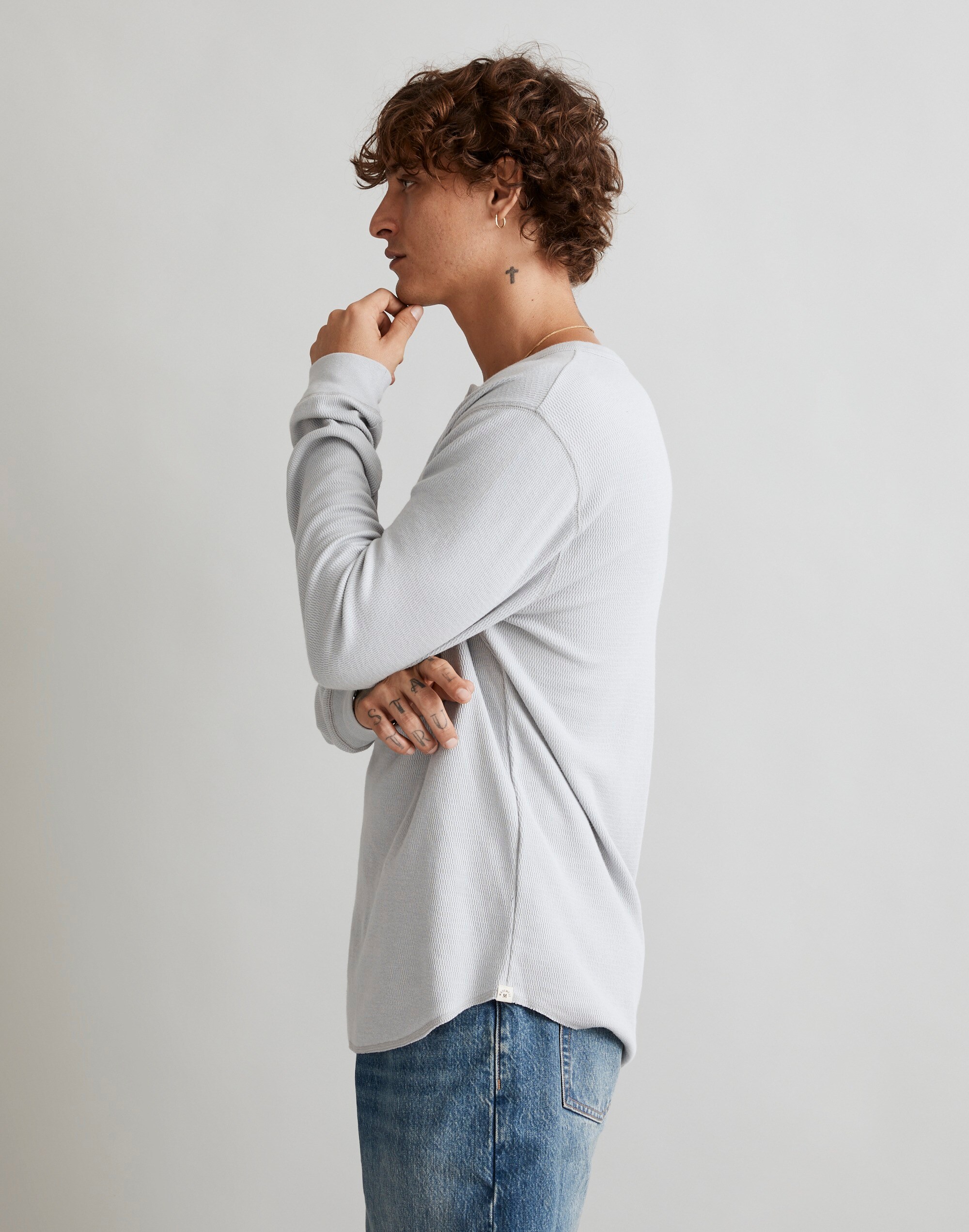 Thermal Henley Tee