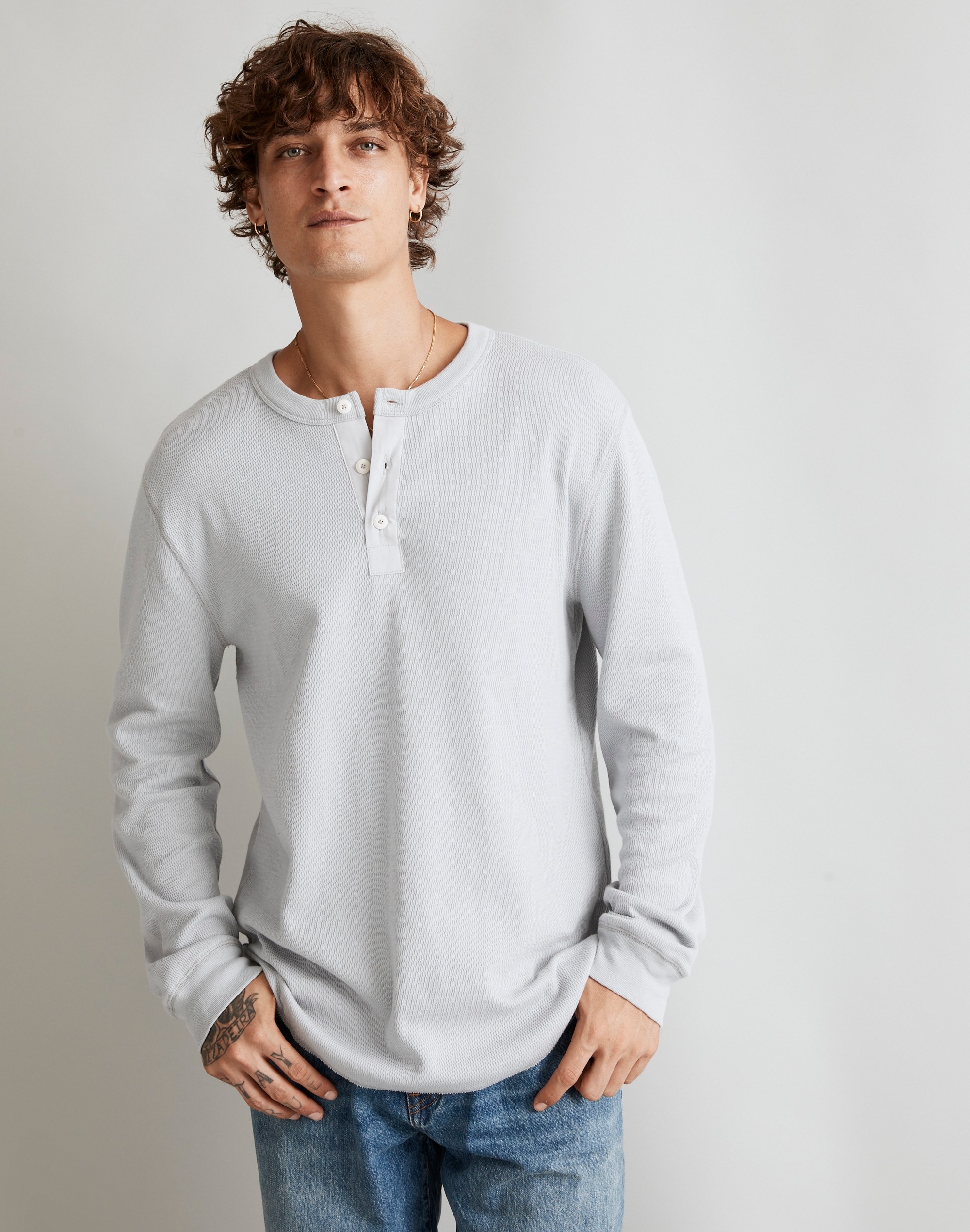 Thermal Henley Tee