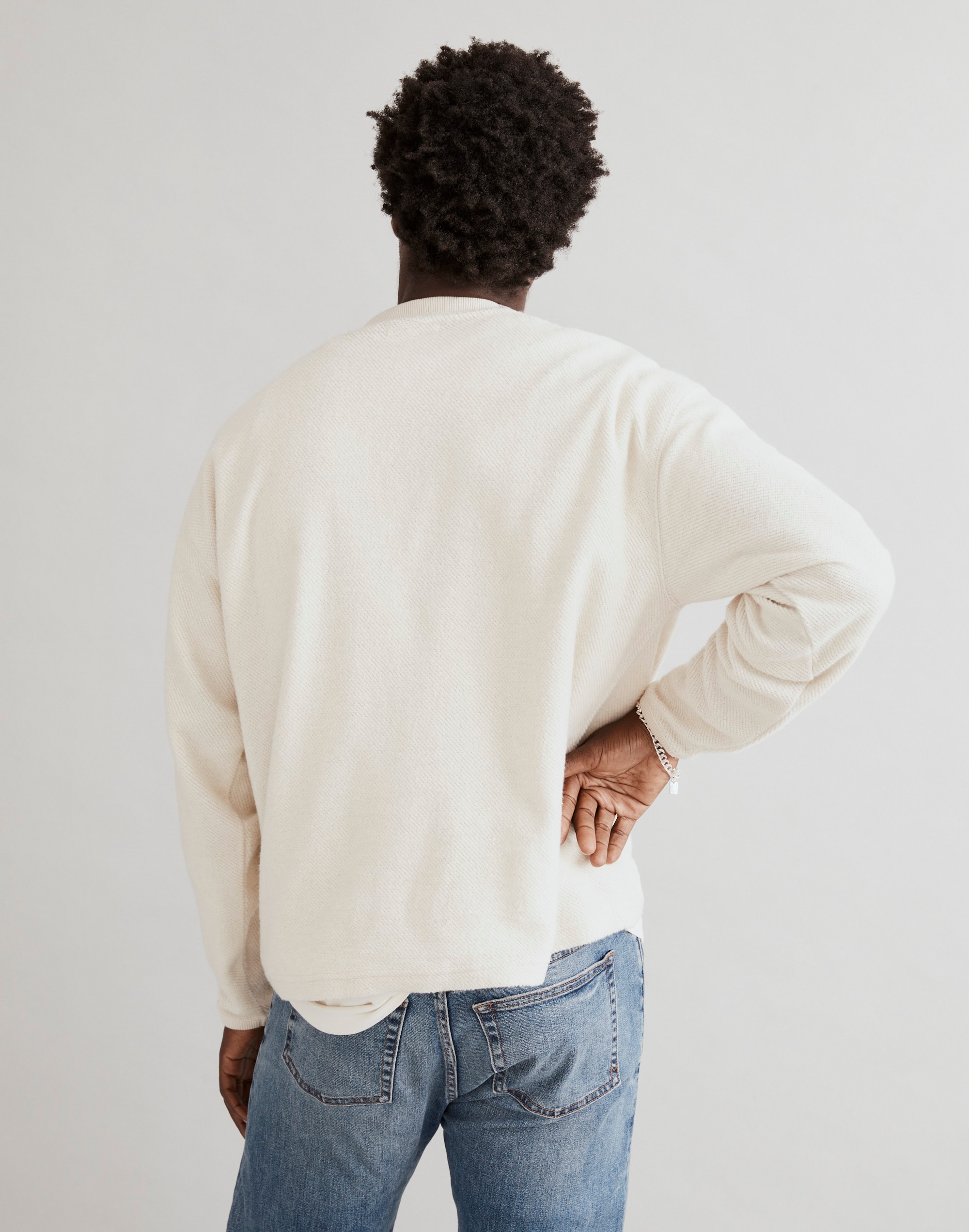 Crewneck Pocket Sweatshirt