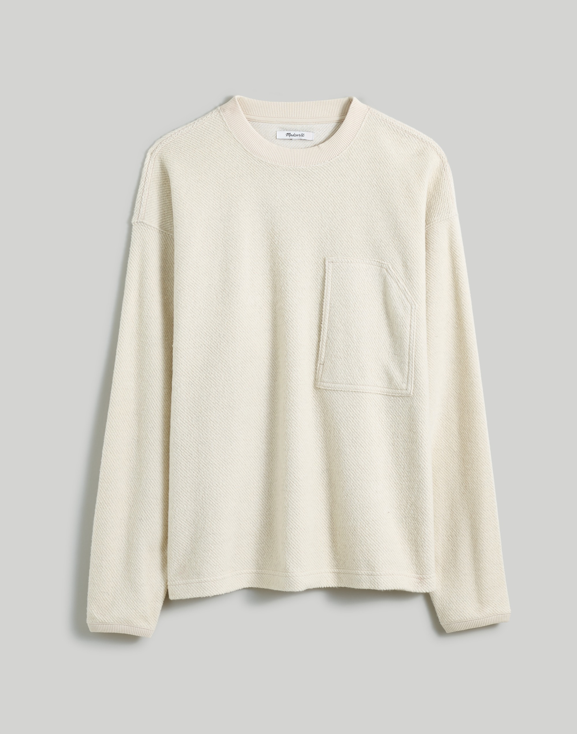 Crewneck Pocket Sweatshirt