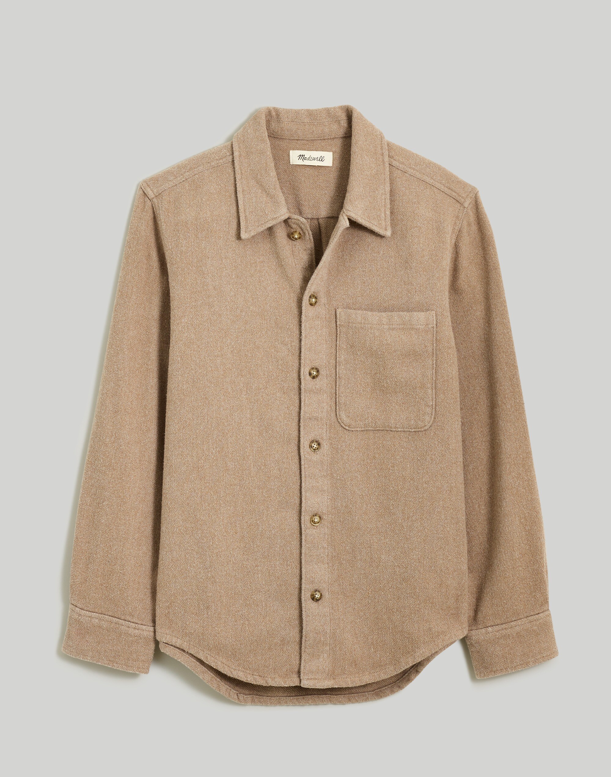 Oversized Easy Long-Sleeve Shirt