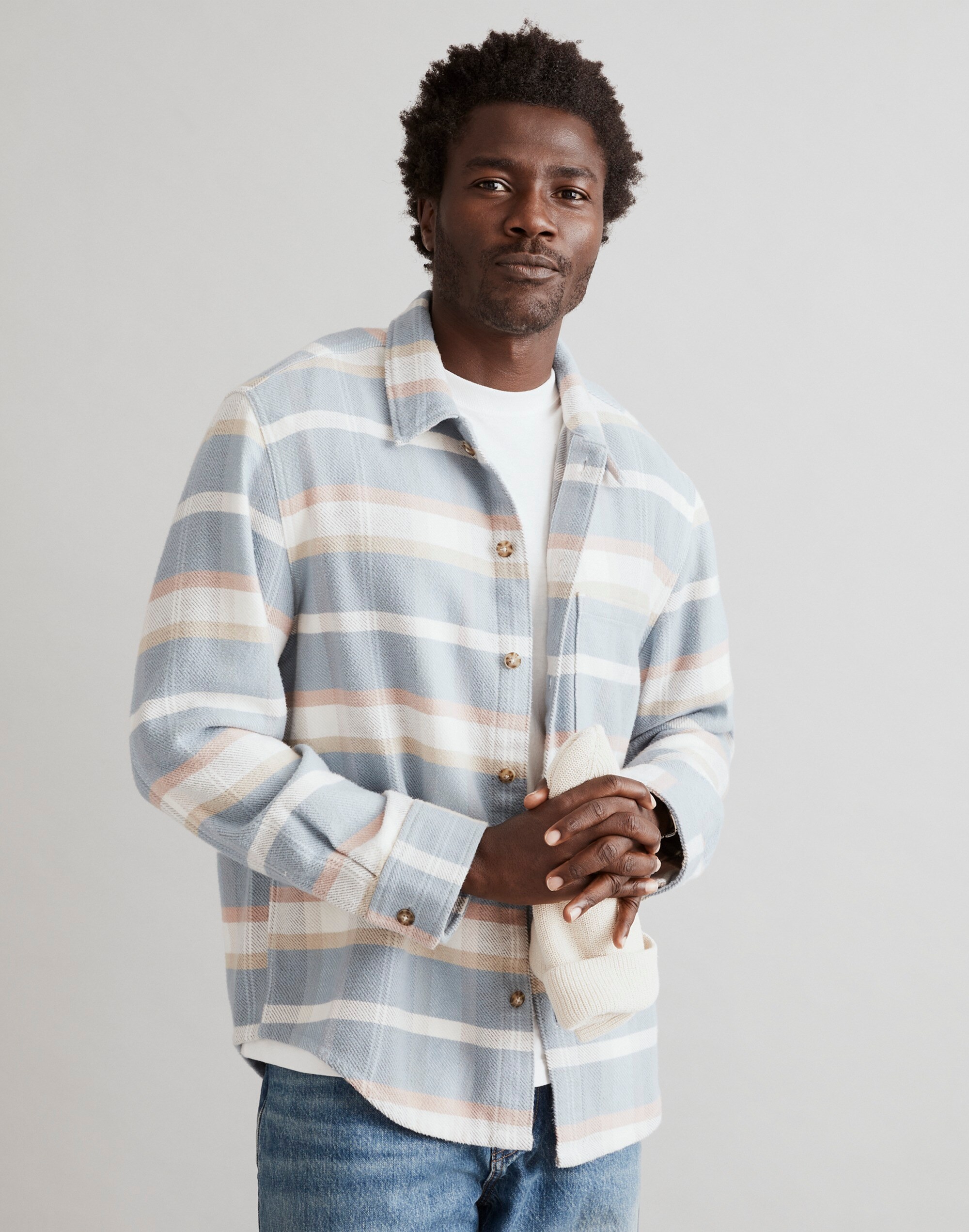 Oversized Easy Long-Sleeve Shirt