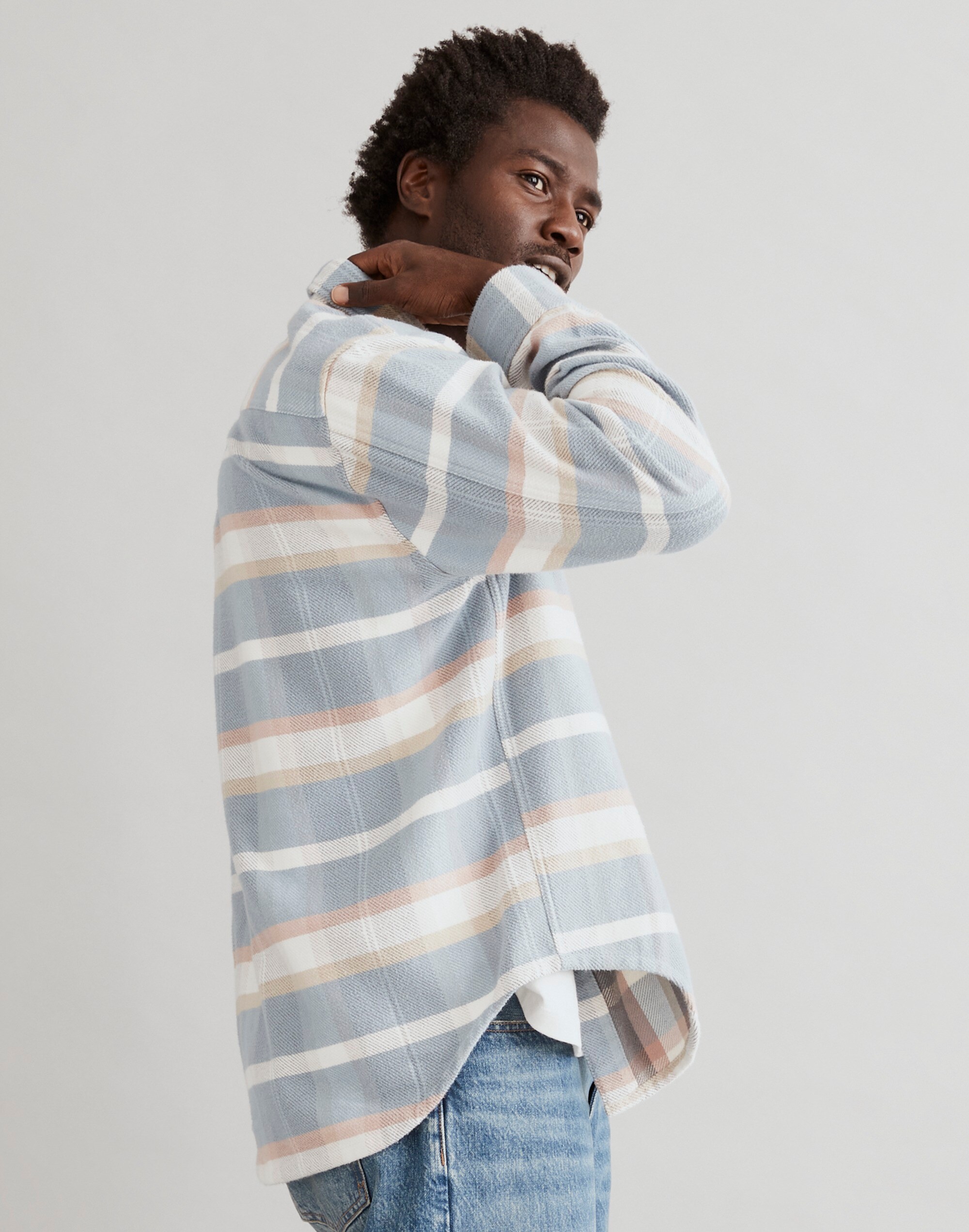 Oversized Easy Long-Sleeve Shirt