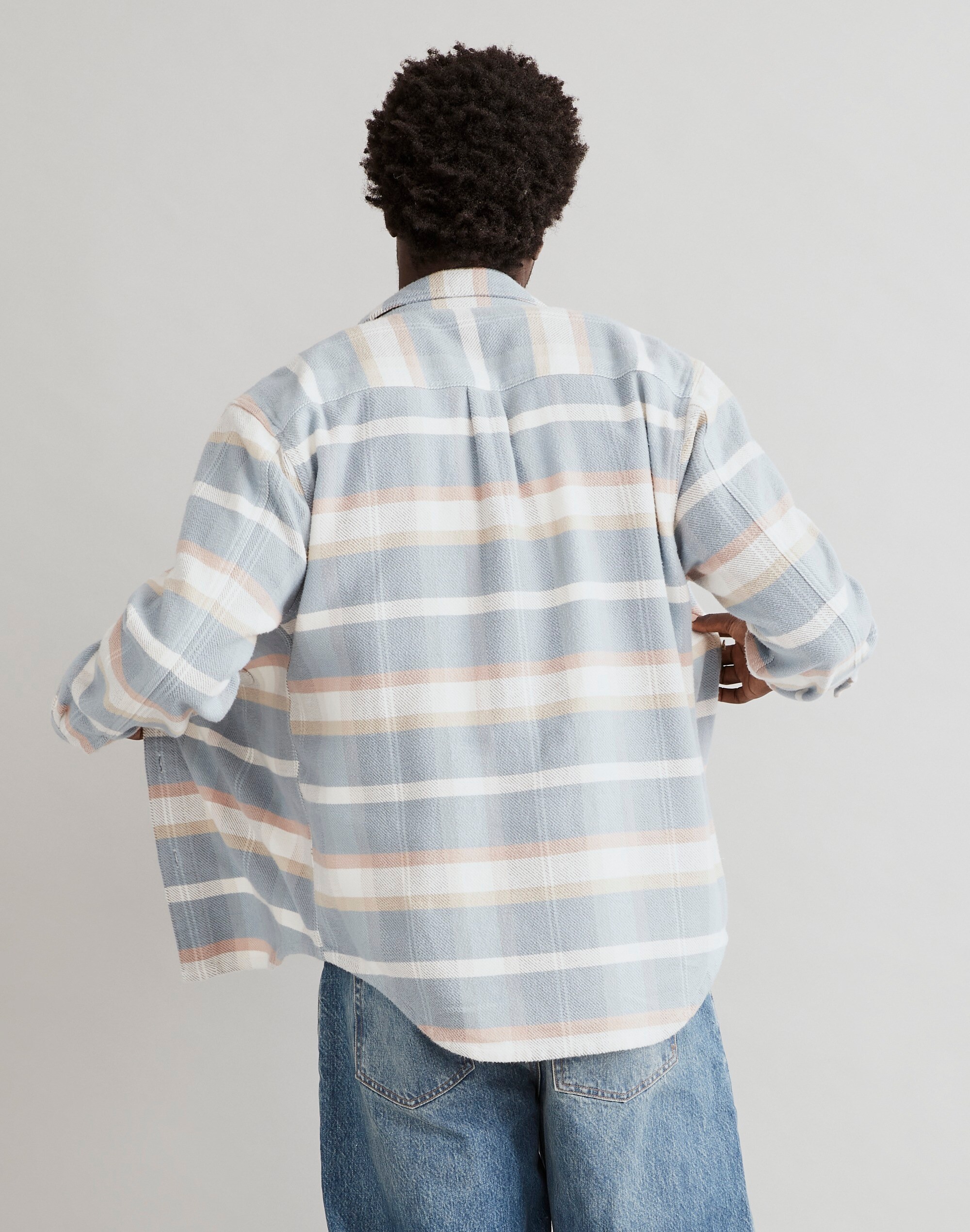 Oversized Easy Long-Sleeve Shirt
