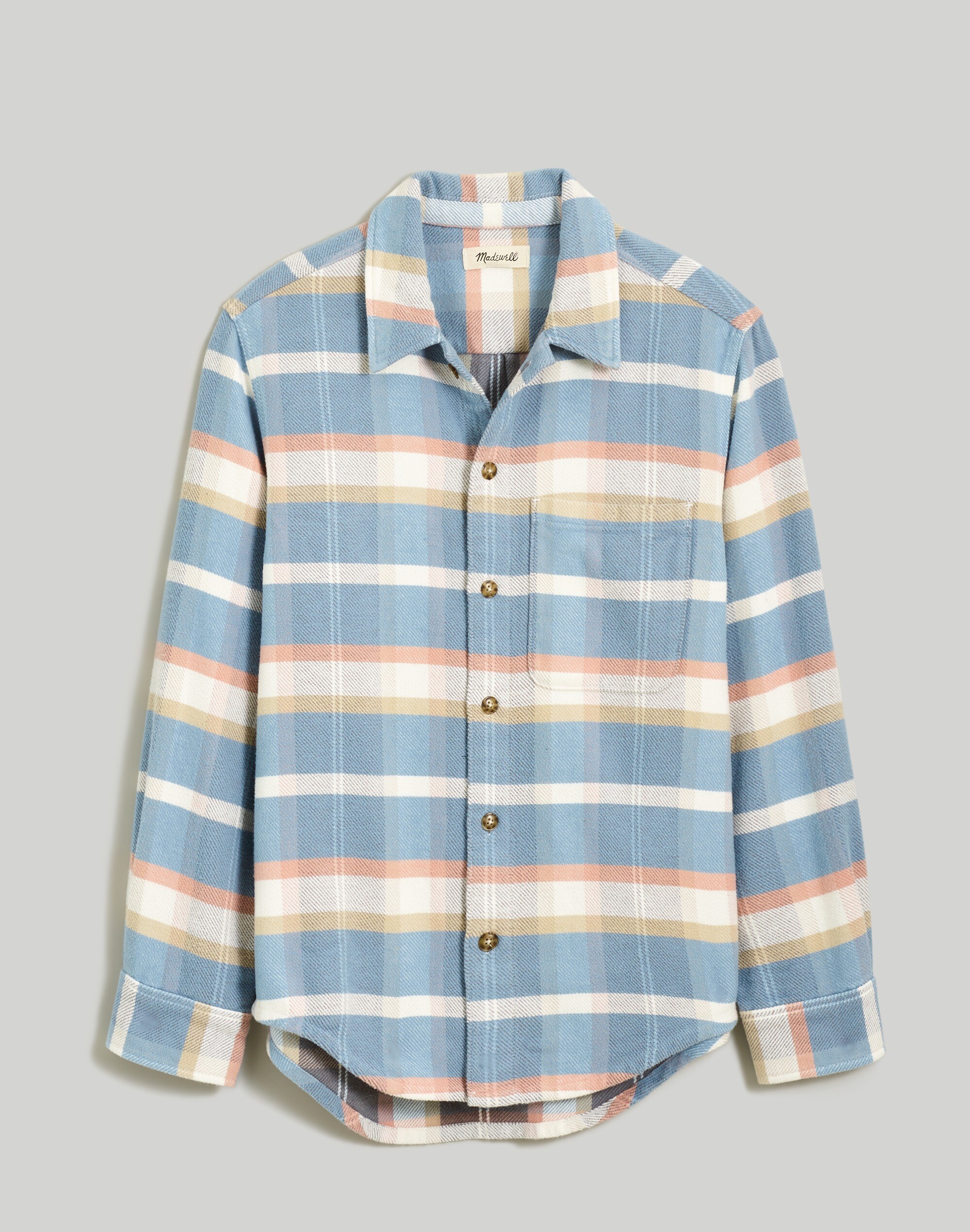 Oversized Easy Long-Sleeve Shirt