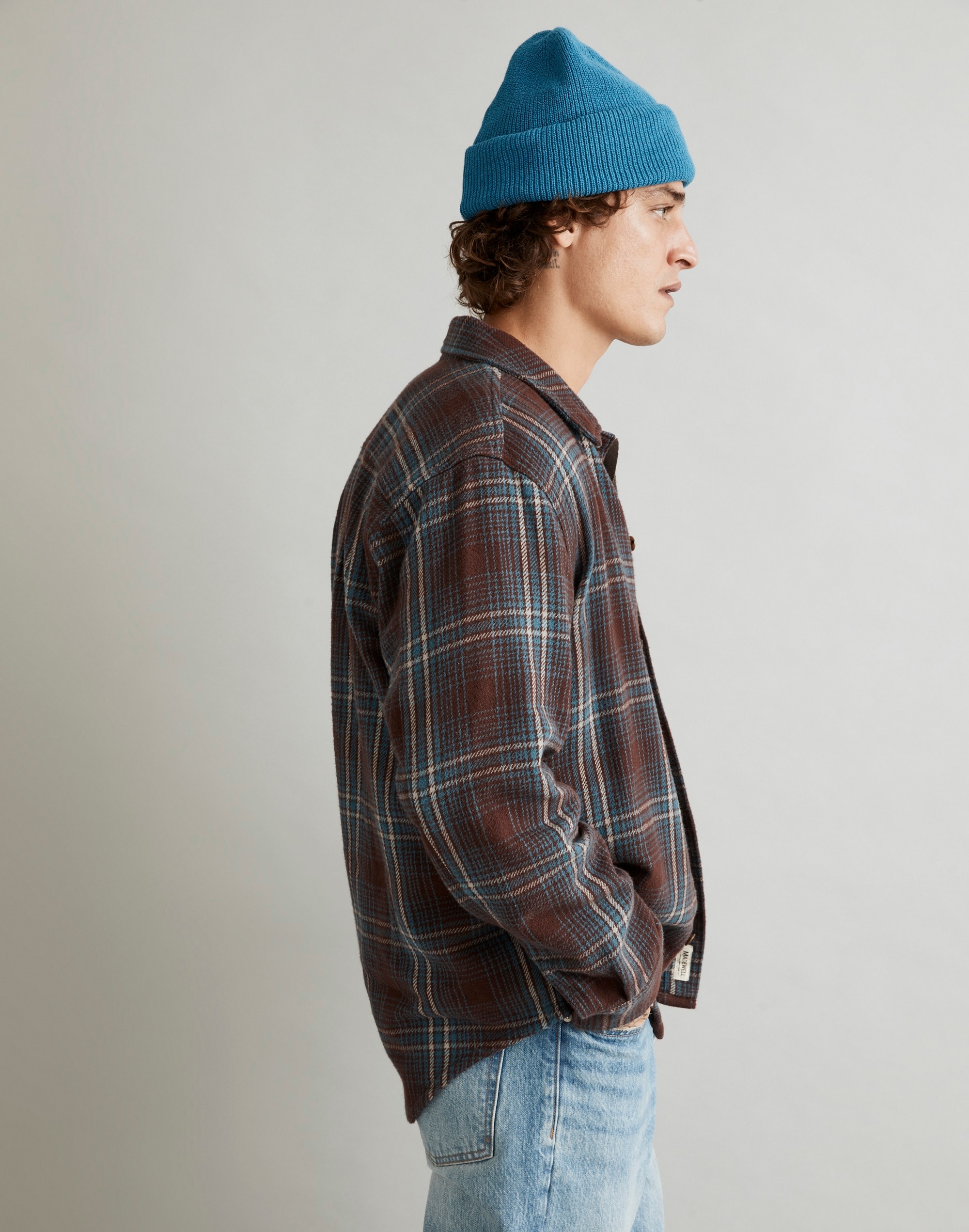 Oversized Easy Long-Sleeve Shirt