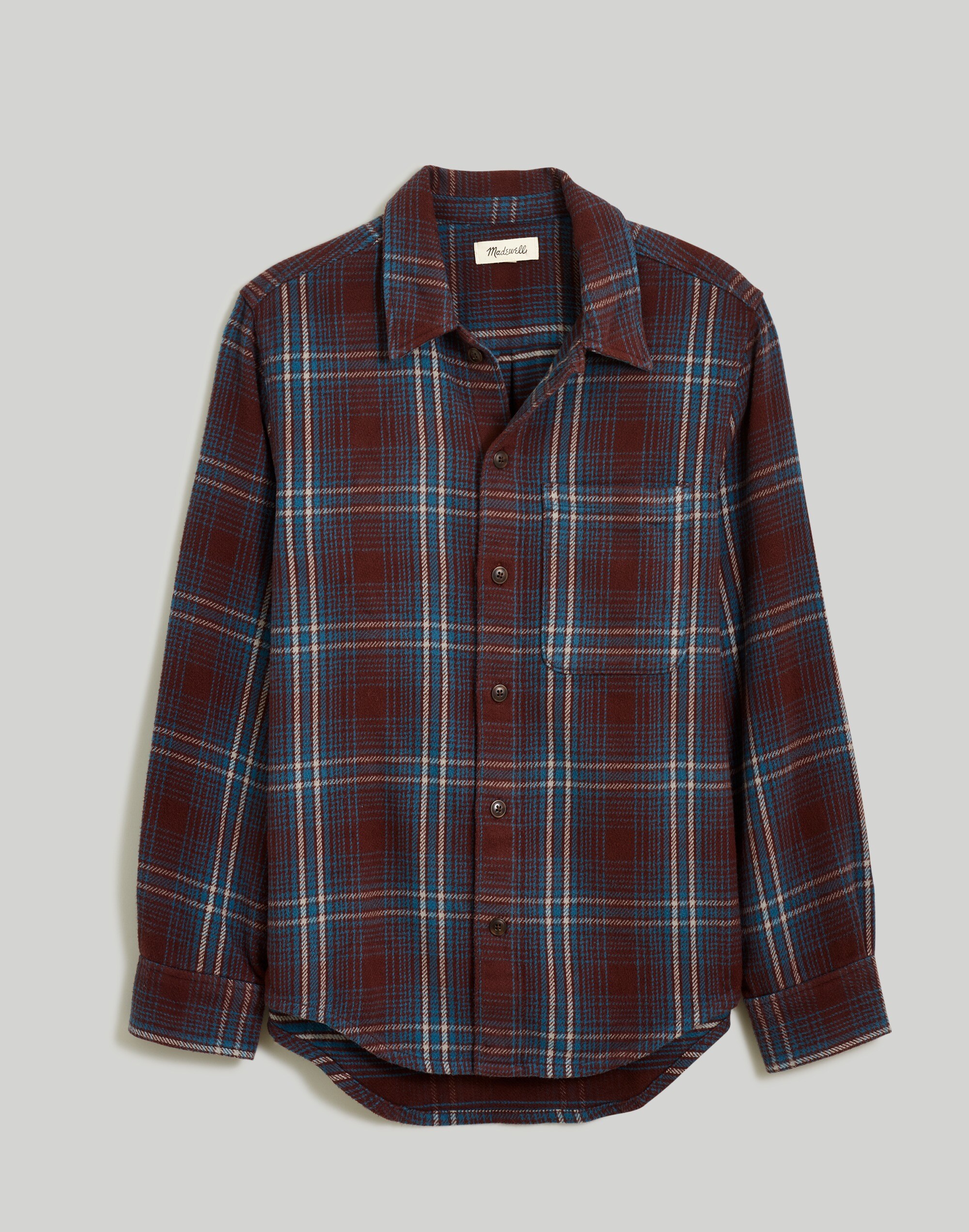 Oversized Easy Long-Sleeve Shirt