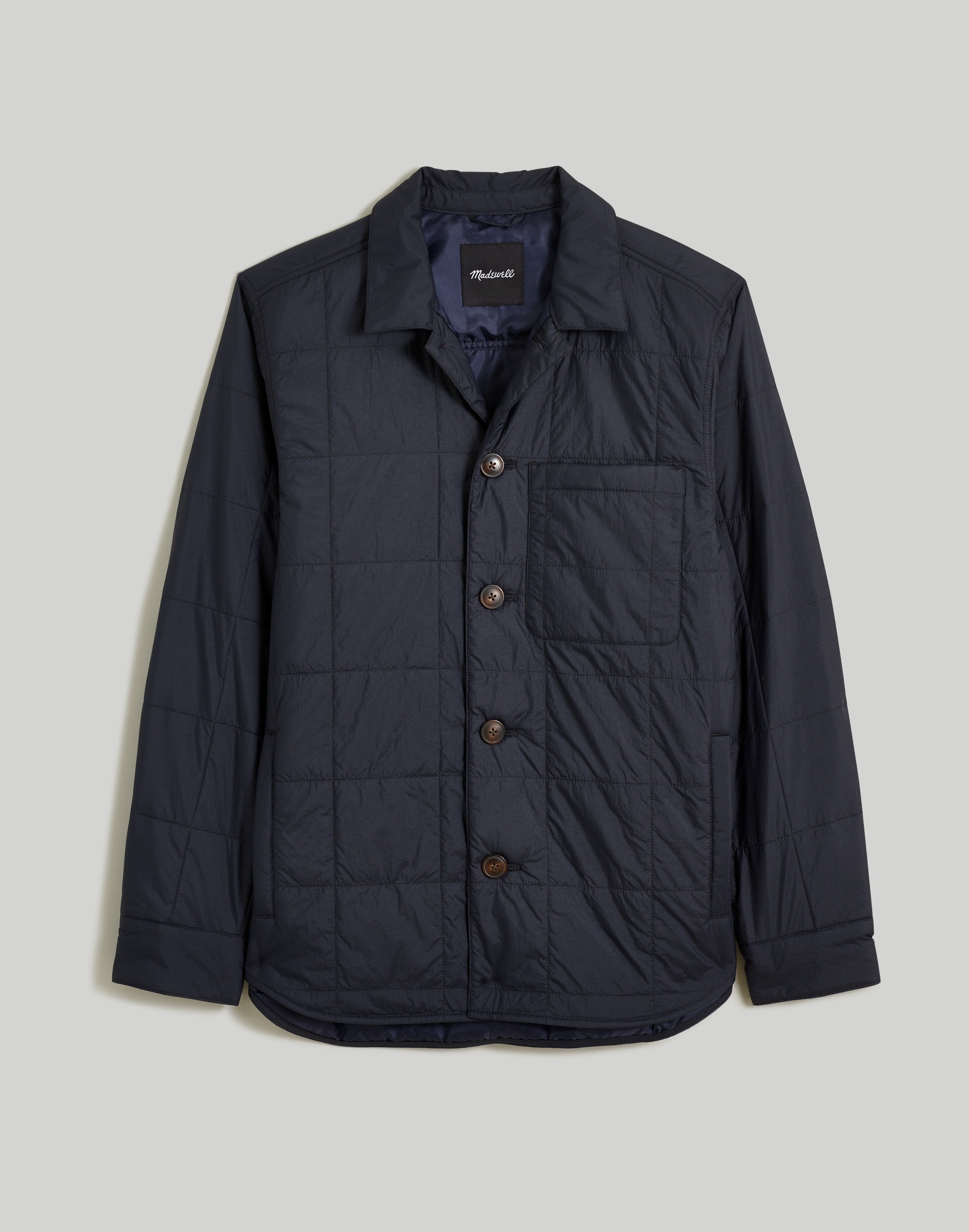 Quilted Liner Shirt-Jacket