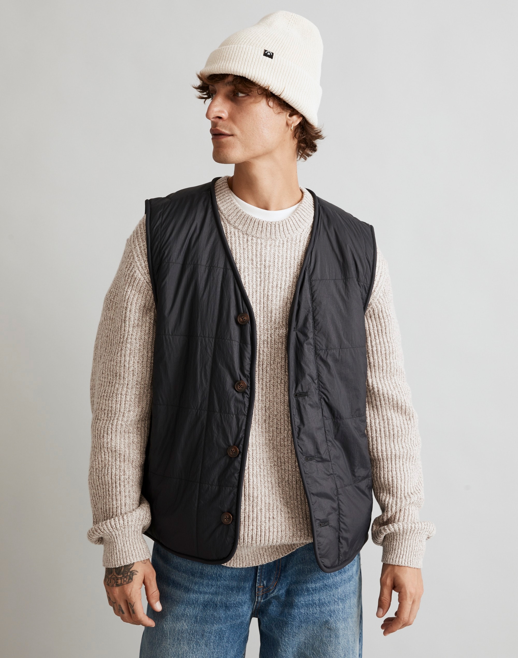 Quilted Liner Vest