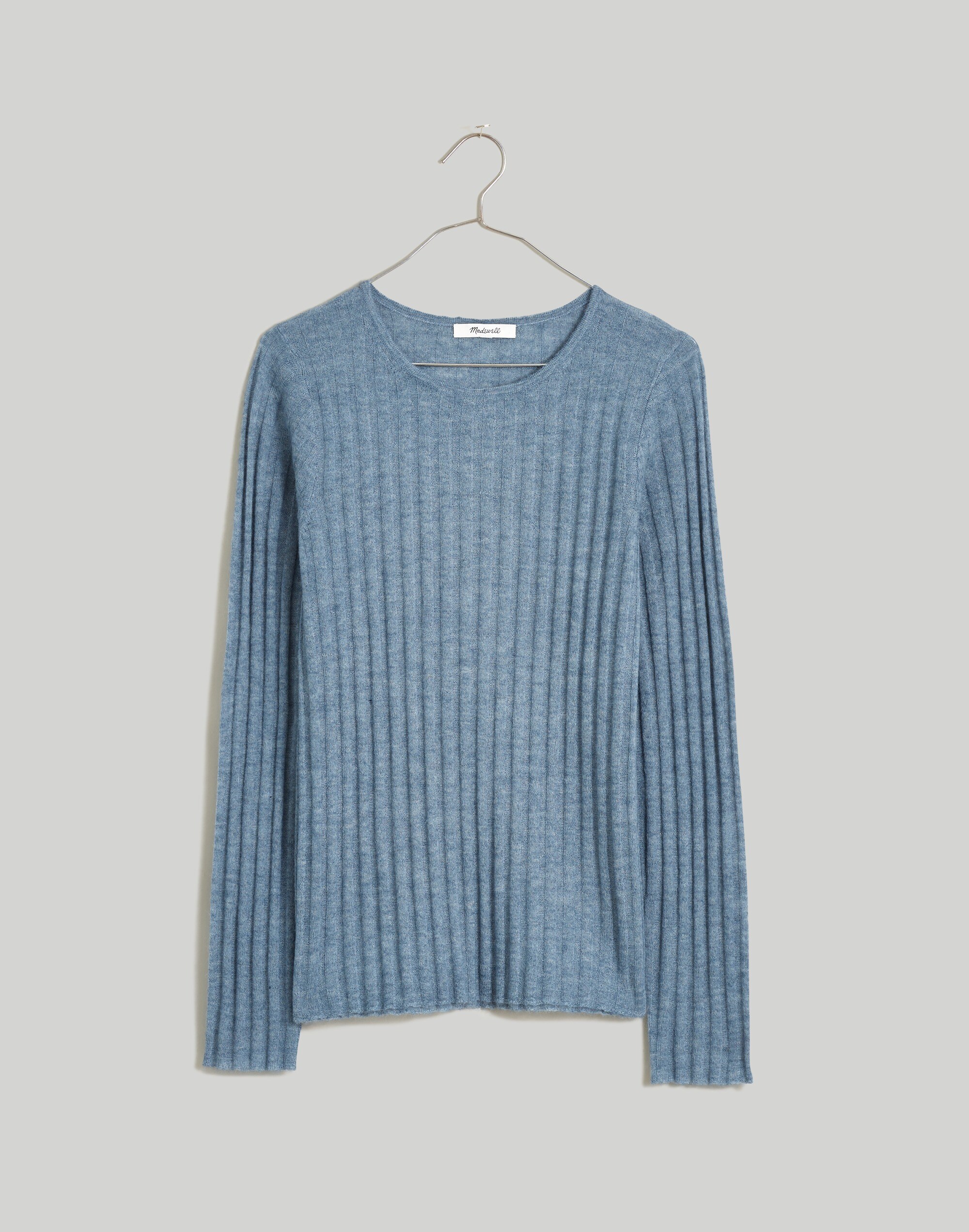 Alpaca-Blend Crewneck Sweater