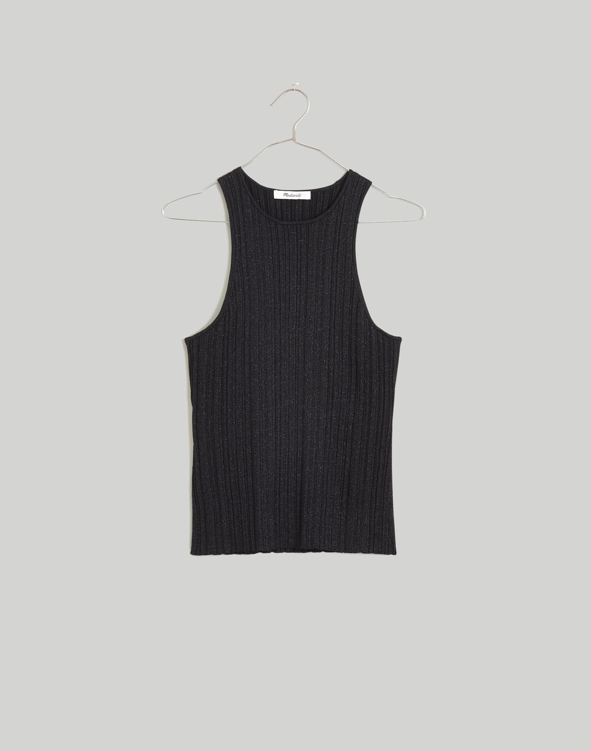 The Signature Shimmer Knit Cutaway Sweater Tank