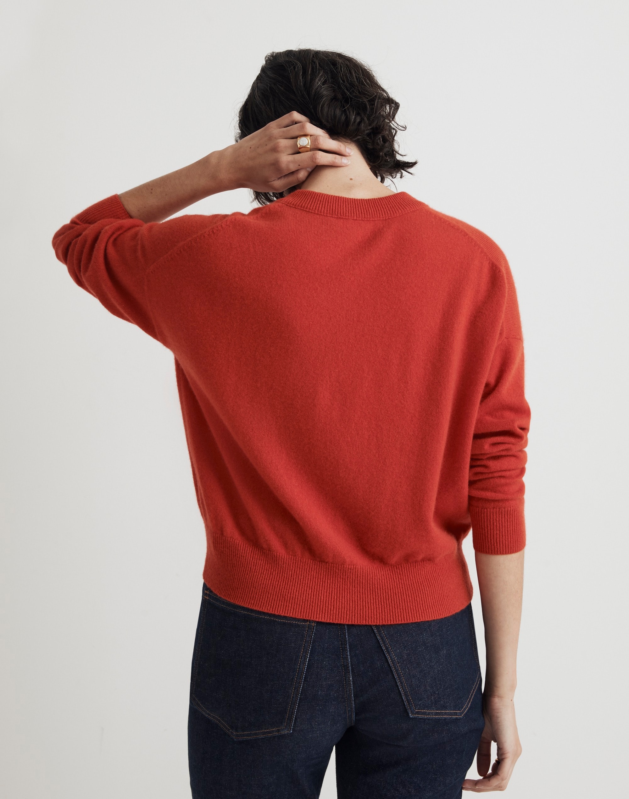 (Re)sponsible Cashmere V-Neck Sweater