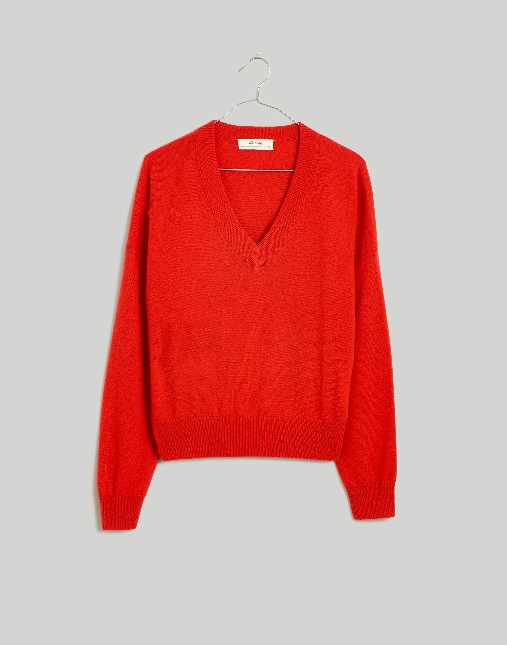 (Re)sponsible Cashmere V-Neck Sweater