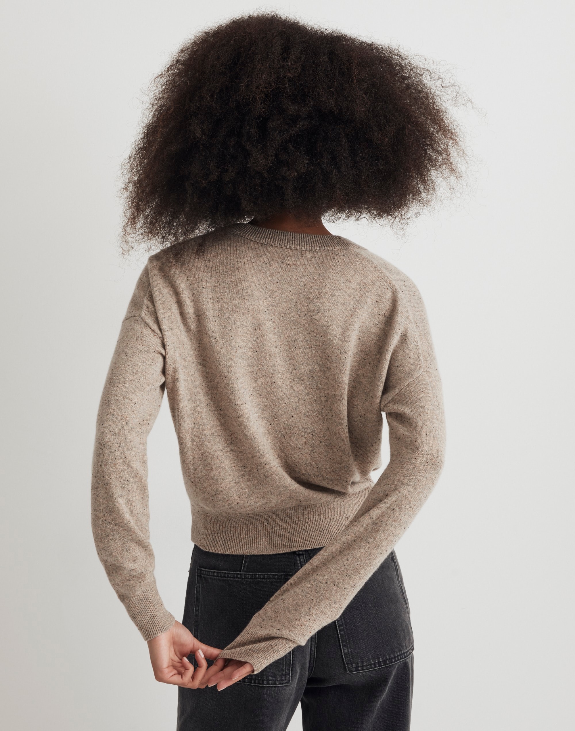 (Re)sponsible Cashmere V-Neck Sweater