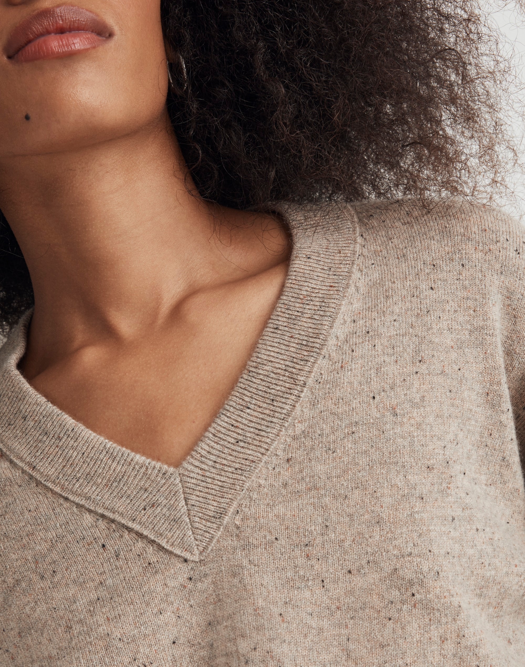 (Re)sponsible Cashmere V-Neck Sweater