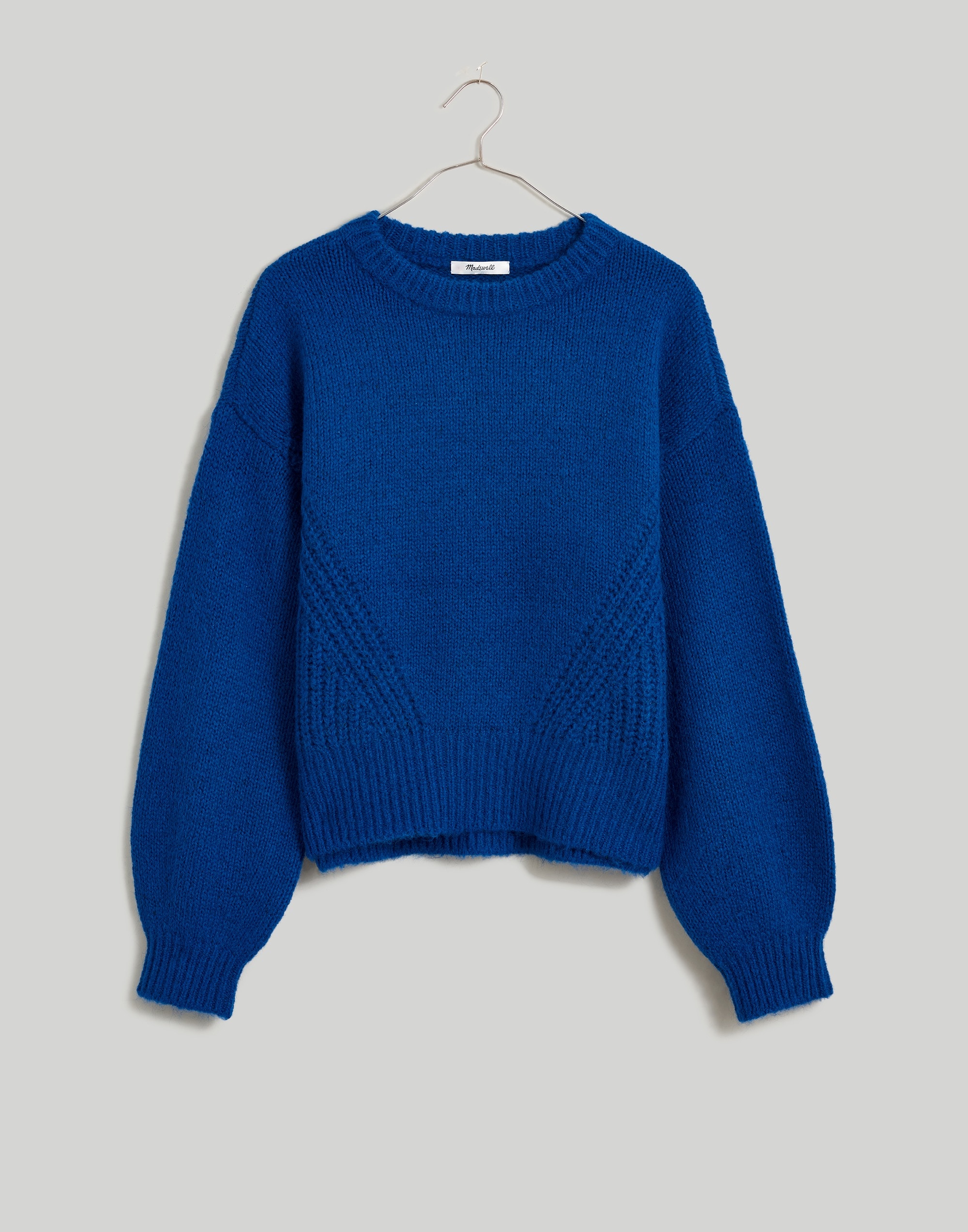 Wool-Blend Wedge Sweater