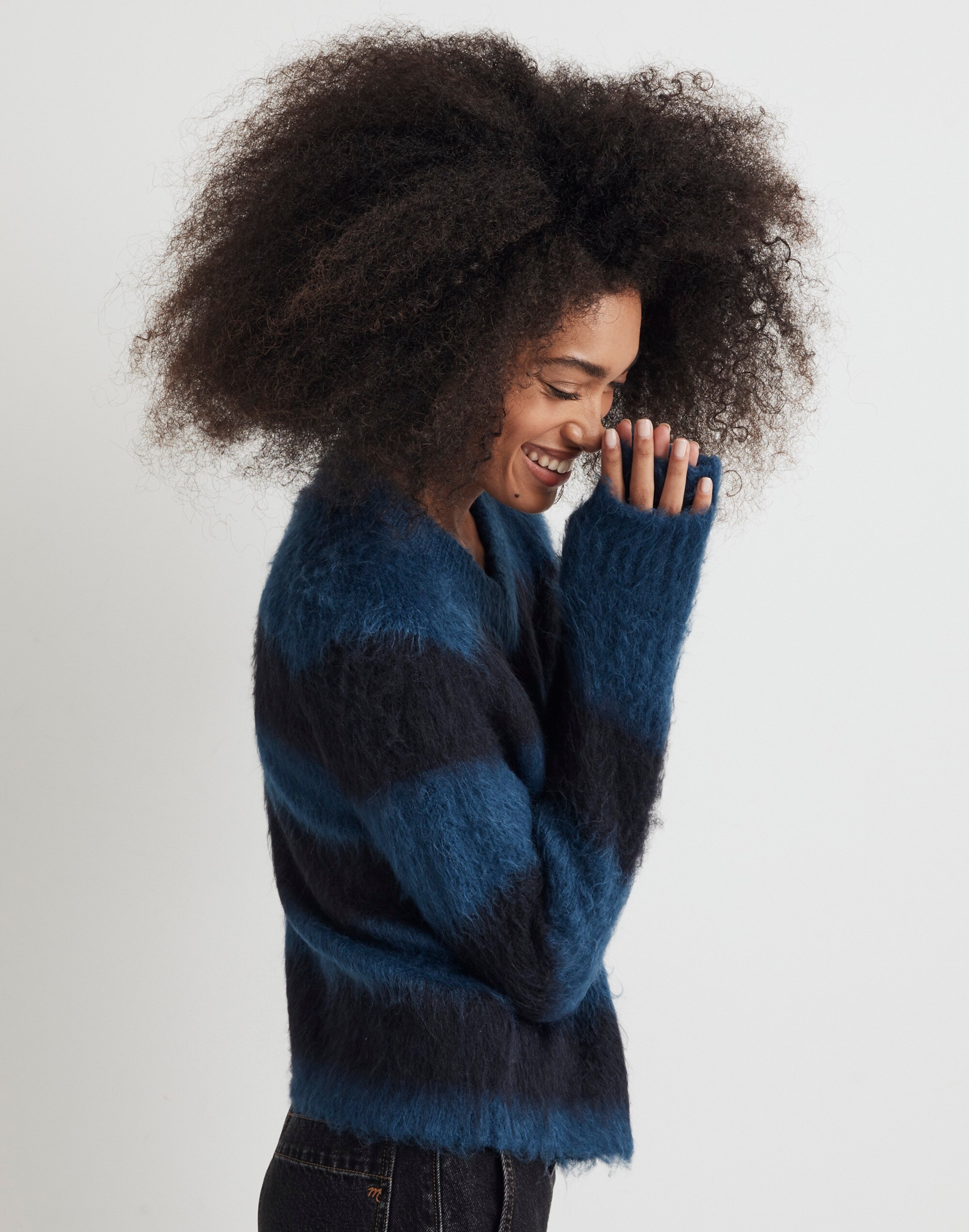 Brushed V-Neck Sweater