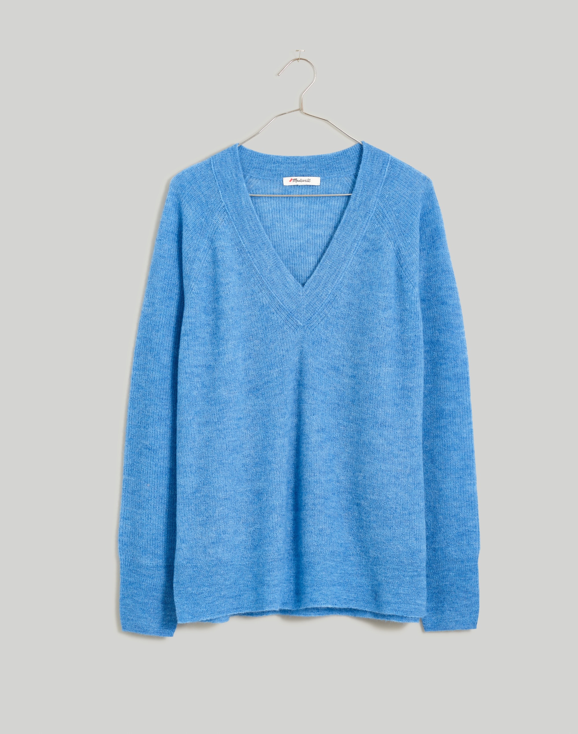 Rib Alpaca-Blend Oversized Sweater