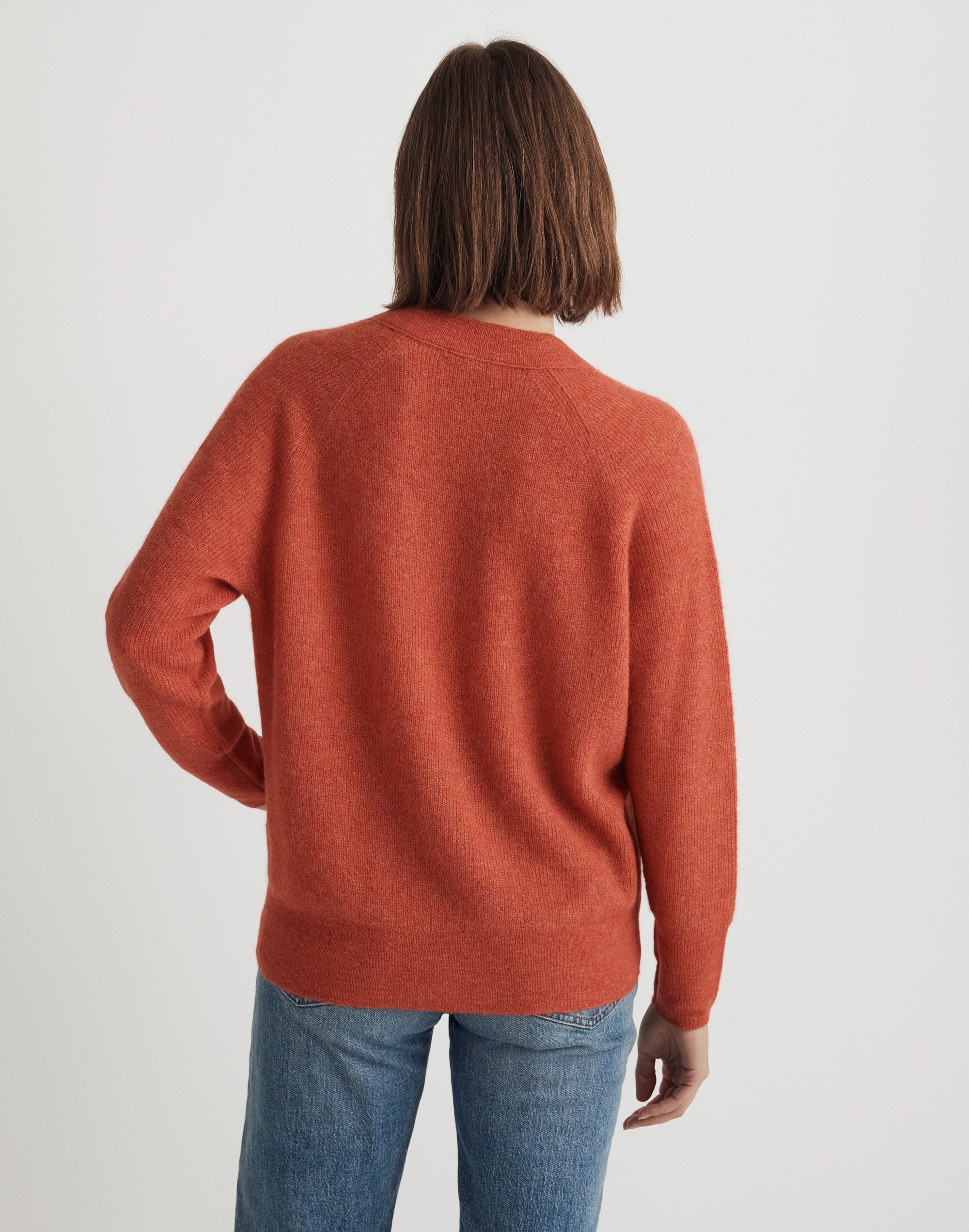 Rib Alpaca-Blend Oversized Sweater