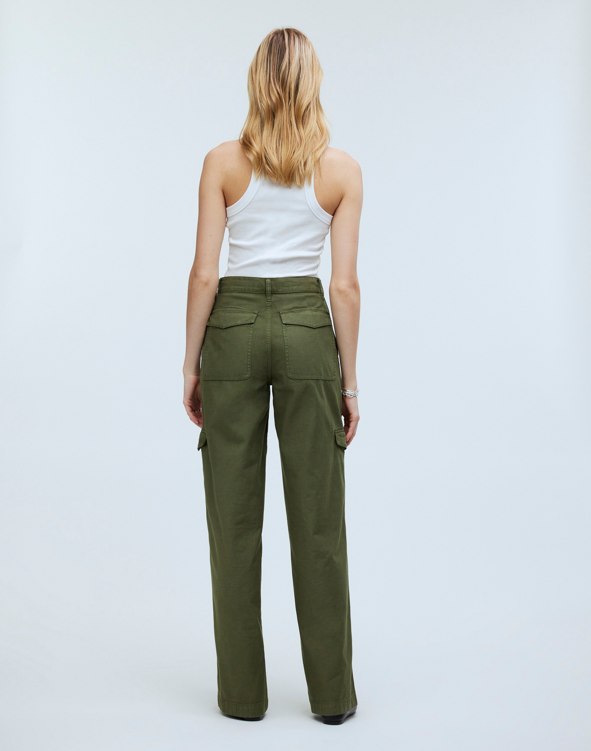 Griff Superwide-Leg Cargo Pants in Garment Dye | Madewell