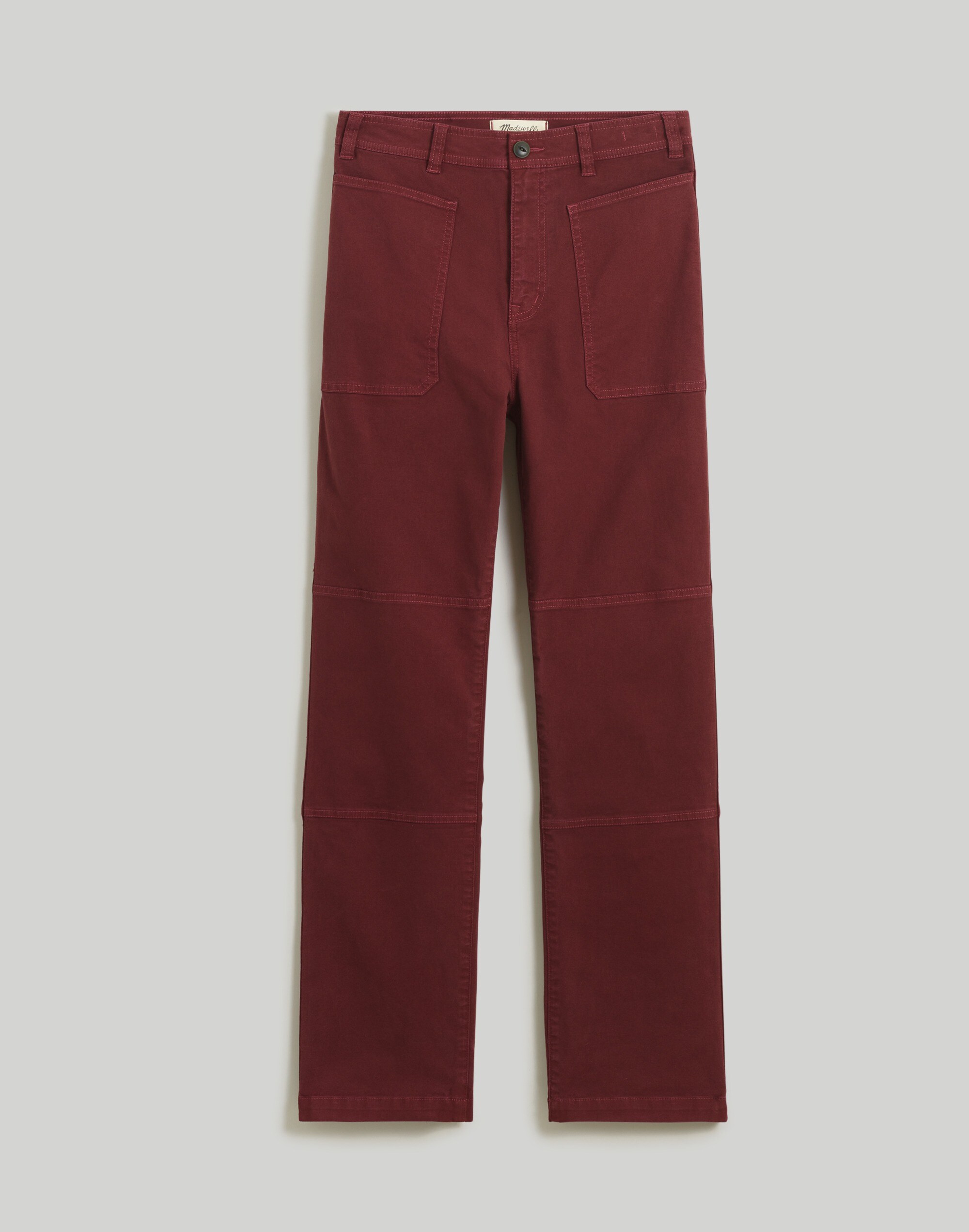 The '90s Straight Utility Pant in Garment-Dyed Canvas