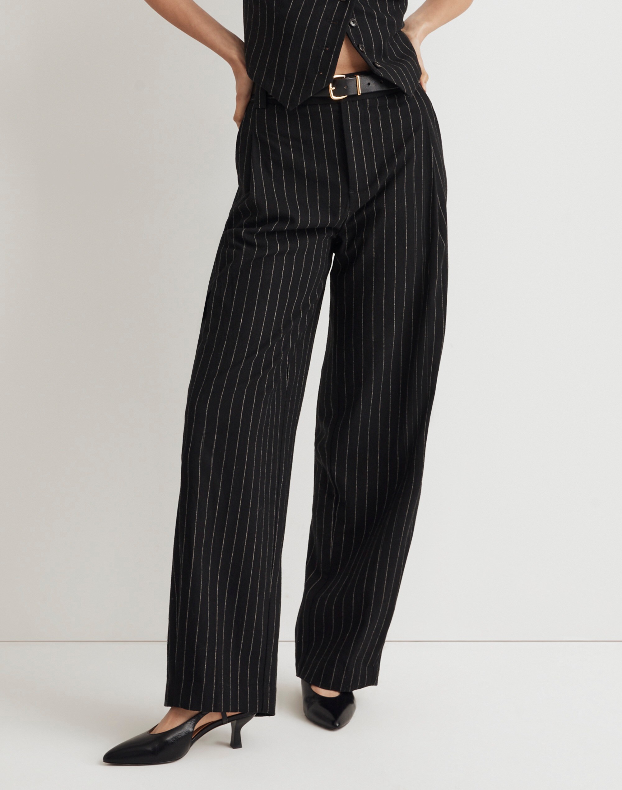 Cargo Pants in Pinstripe