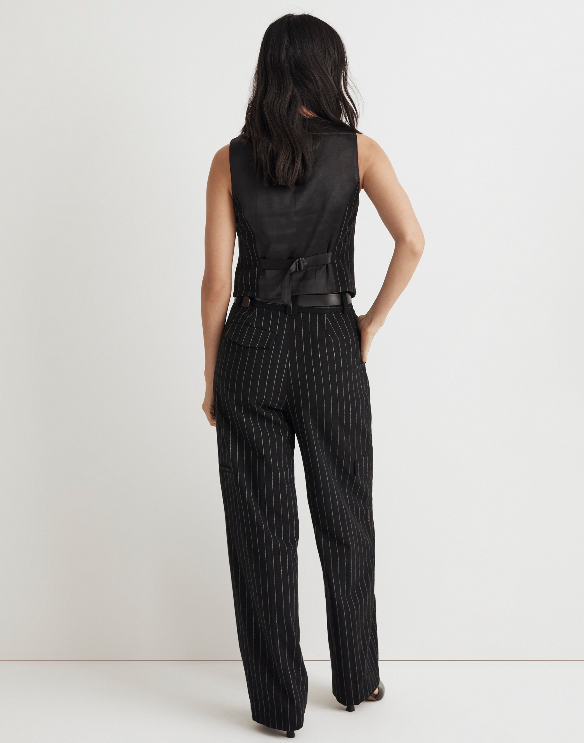 Cargo Pants in Pinstripe