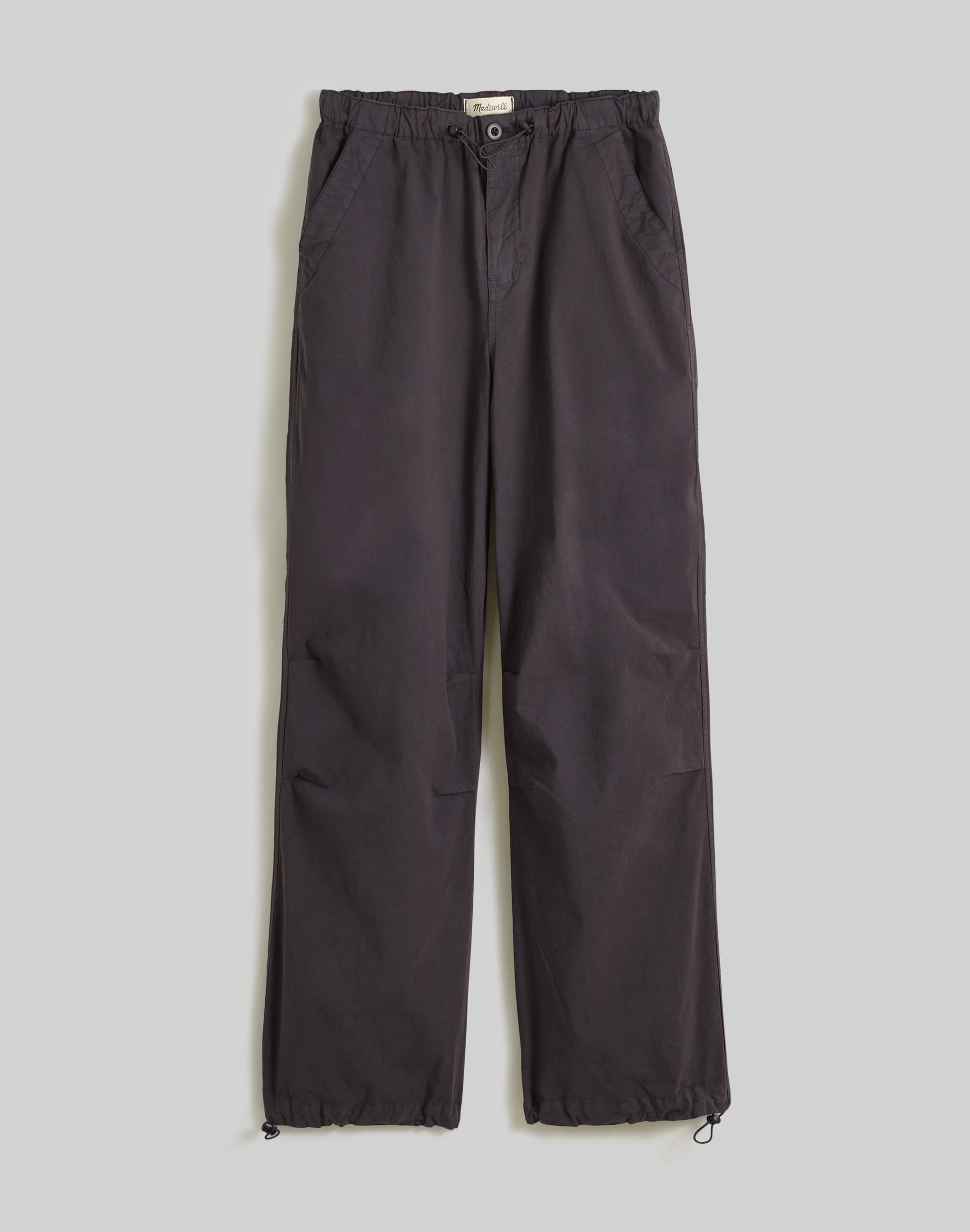 Cargo Parachute Pants in Garment-Dyed Poplin