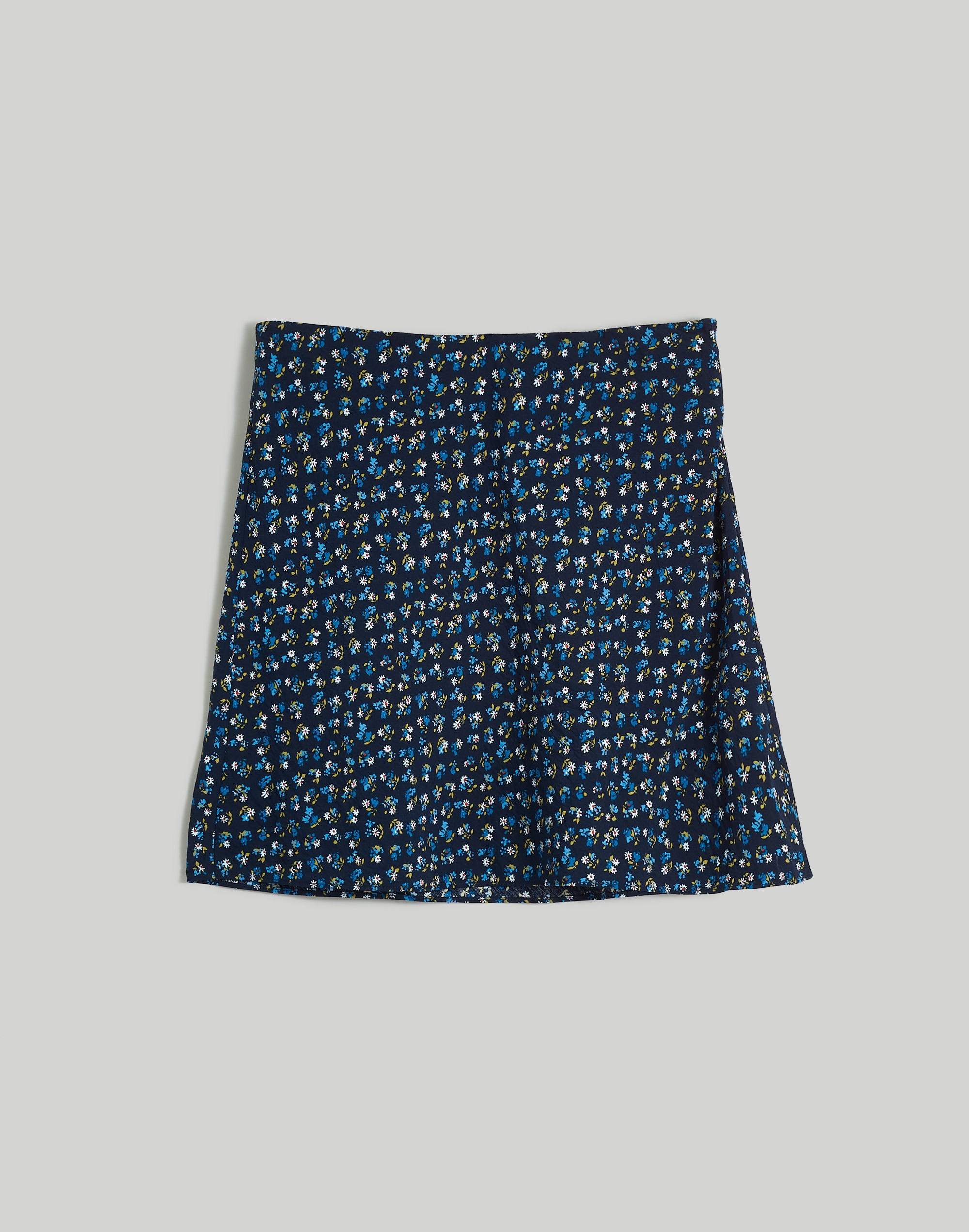 The Layton Mini Slip Skirt in Floral