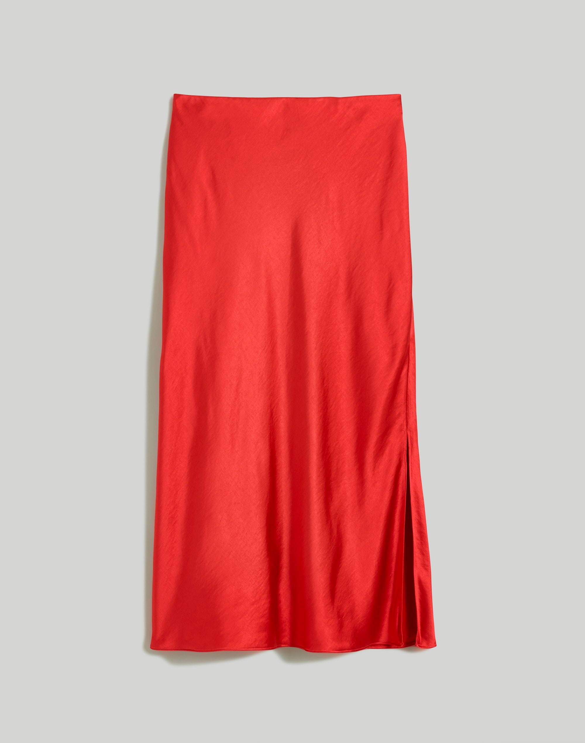The Layton Midi Slip Skirt Satin
