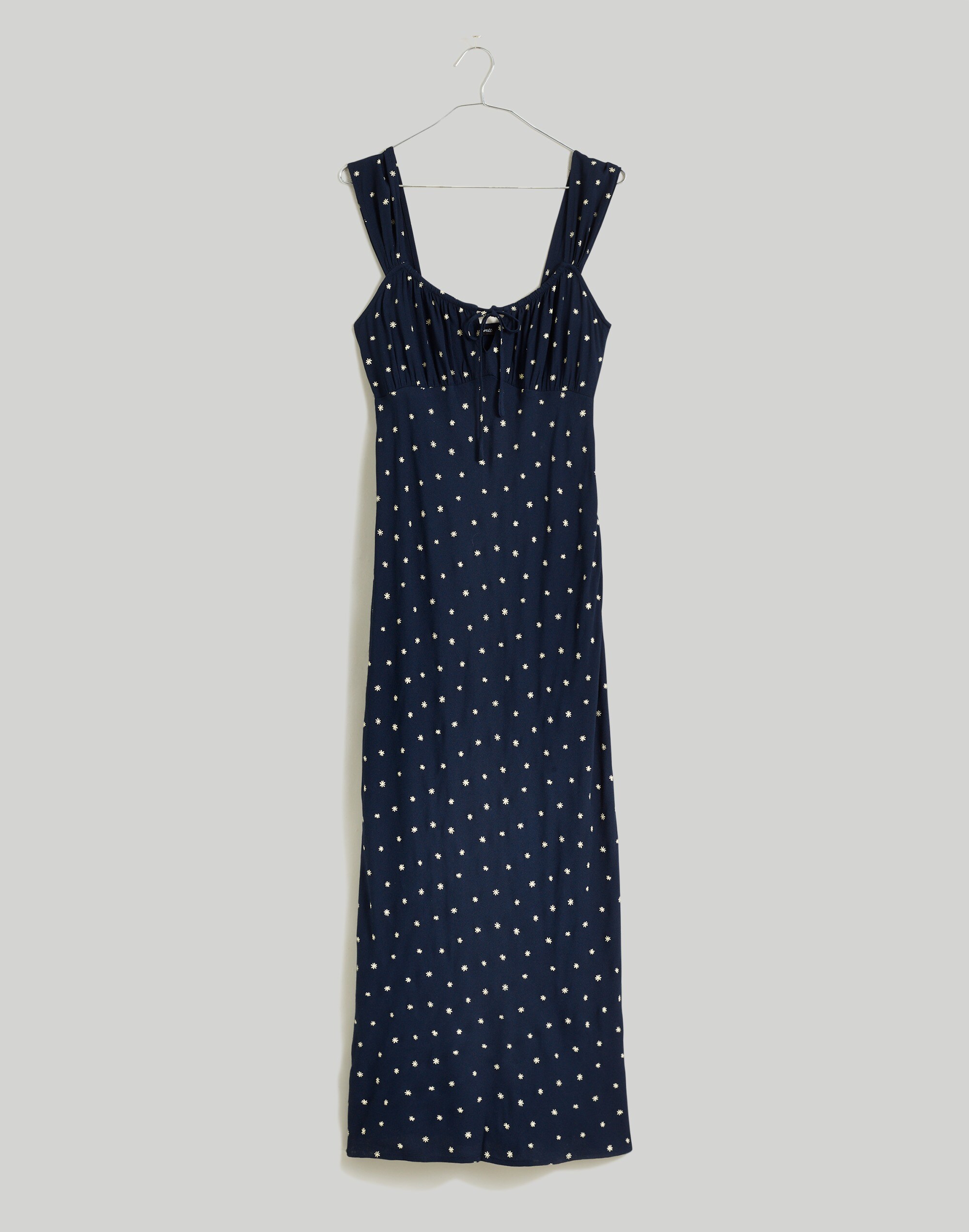 Square-Neck Midi Dress