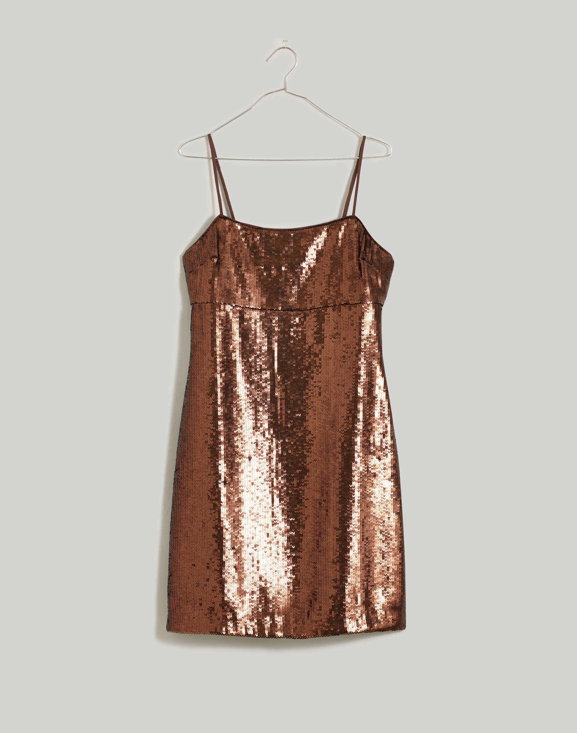 Sequin Slip Mini Dress