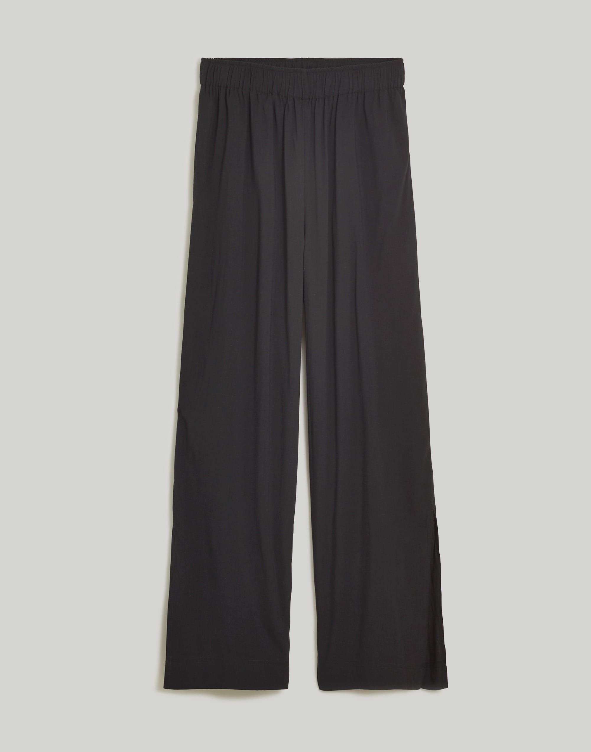 Drawstring Wide-Leg Pants