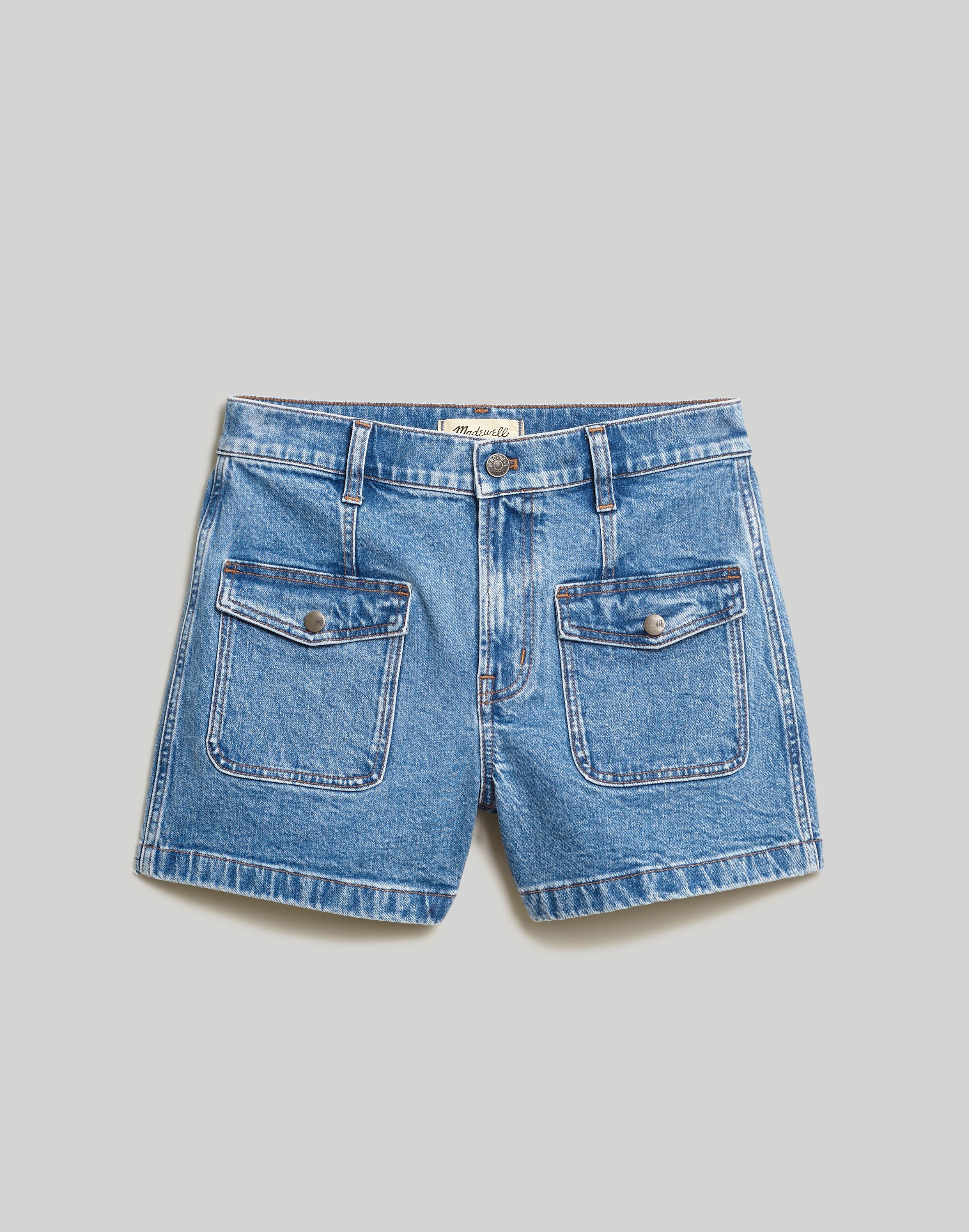 The Emmett Short in Padova Wash: Patch Pocket Edition