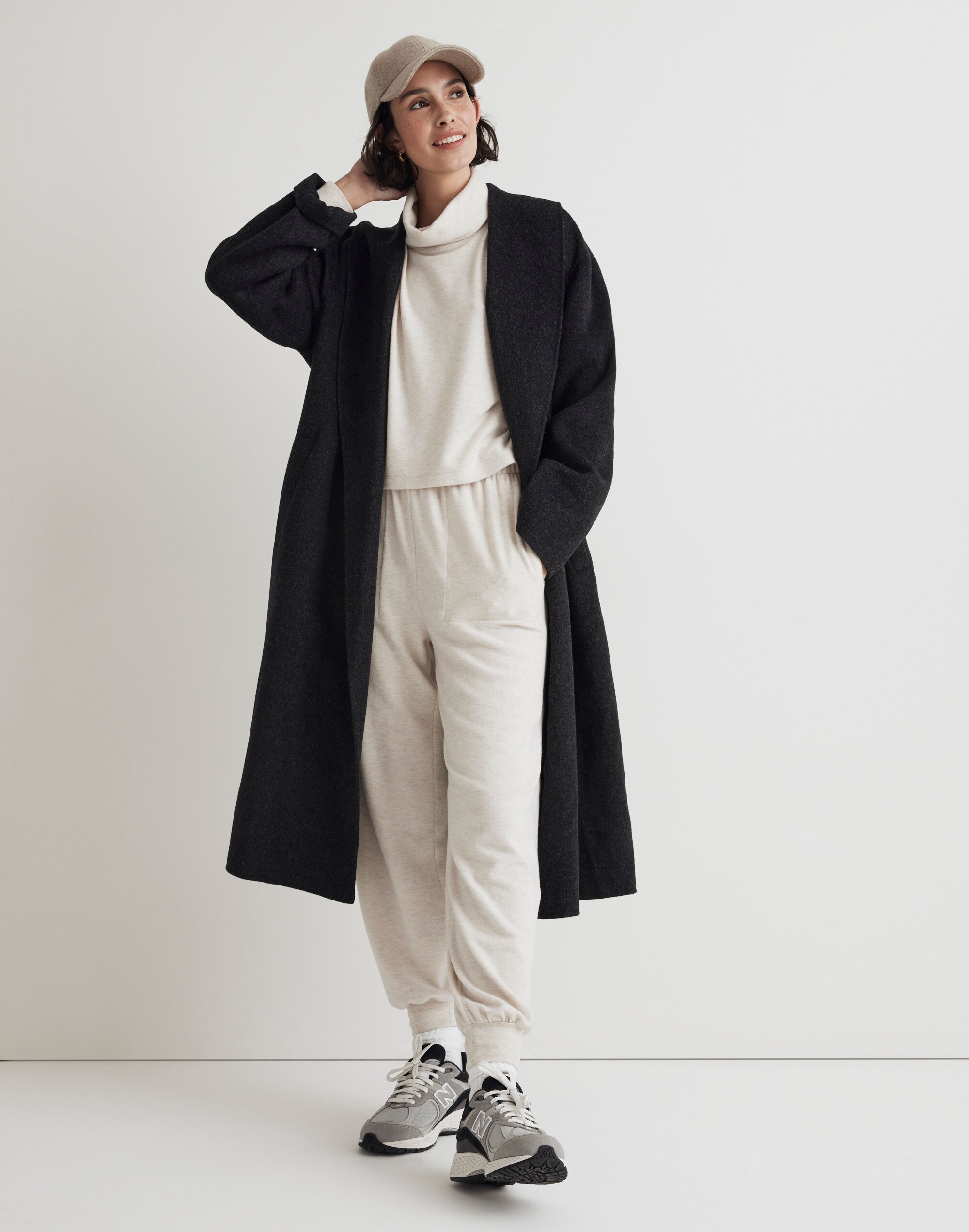 Brushed Jersey Jogger Pants