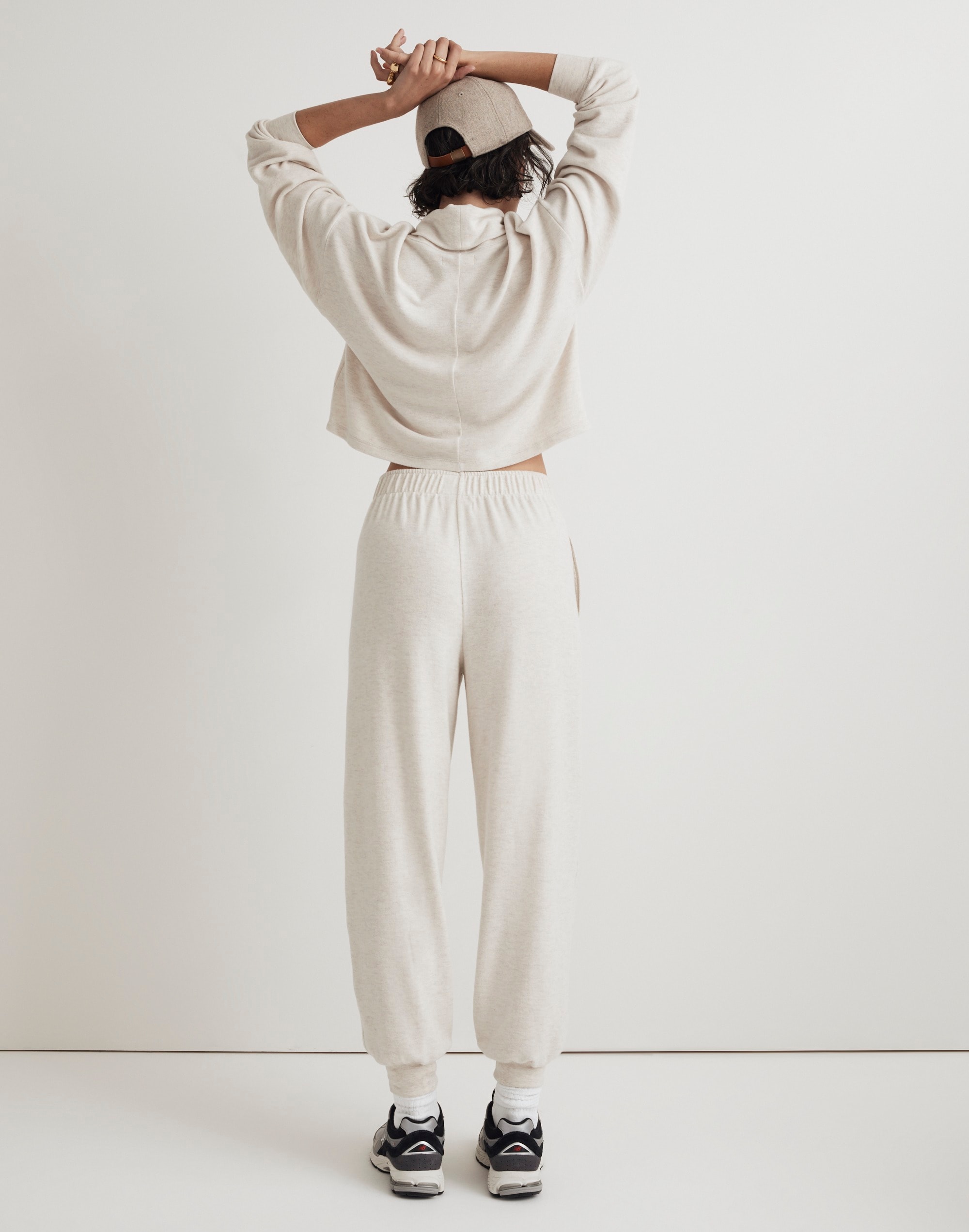 Brushed Jersey Jogger Pants