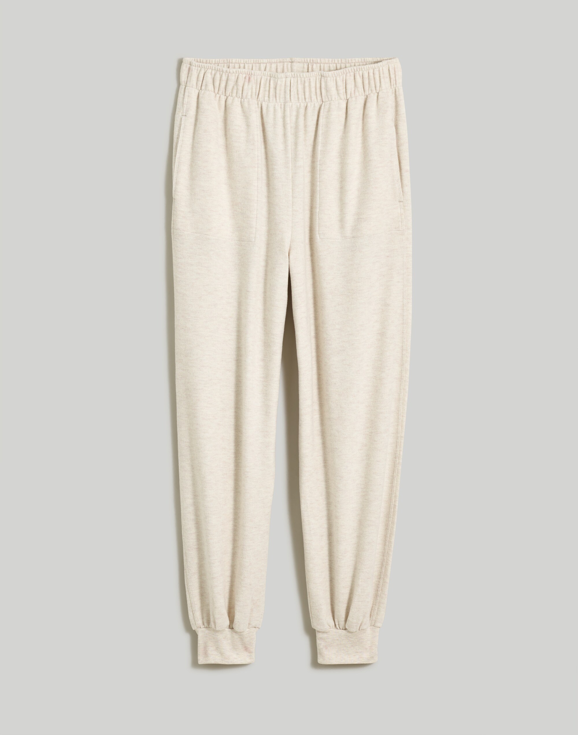 Brushed Jersey Jogger Pants