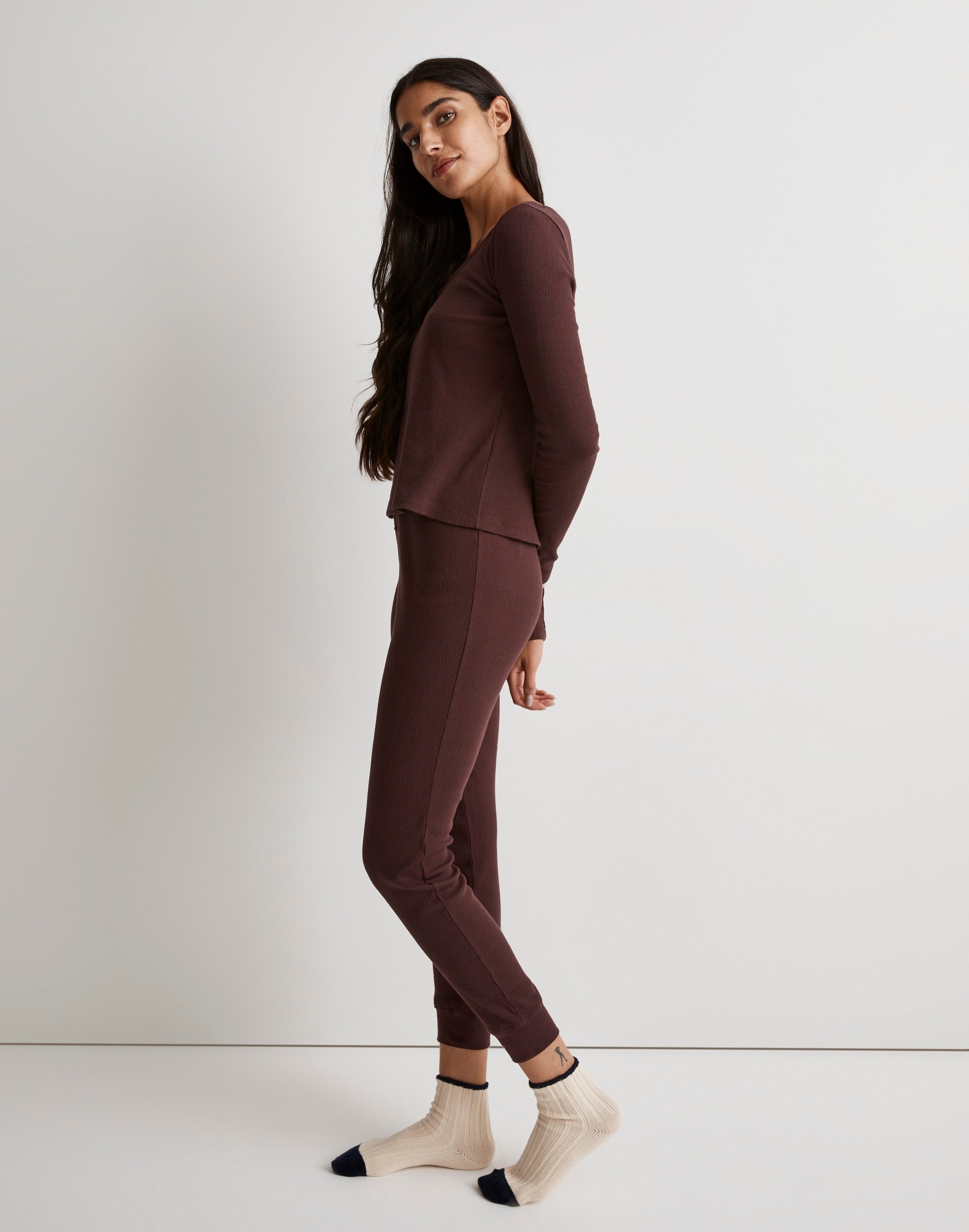 Pointelle Pajama Set