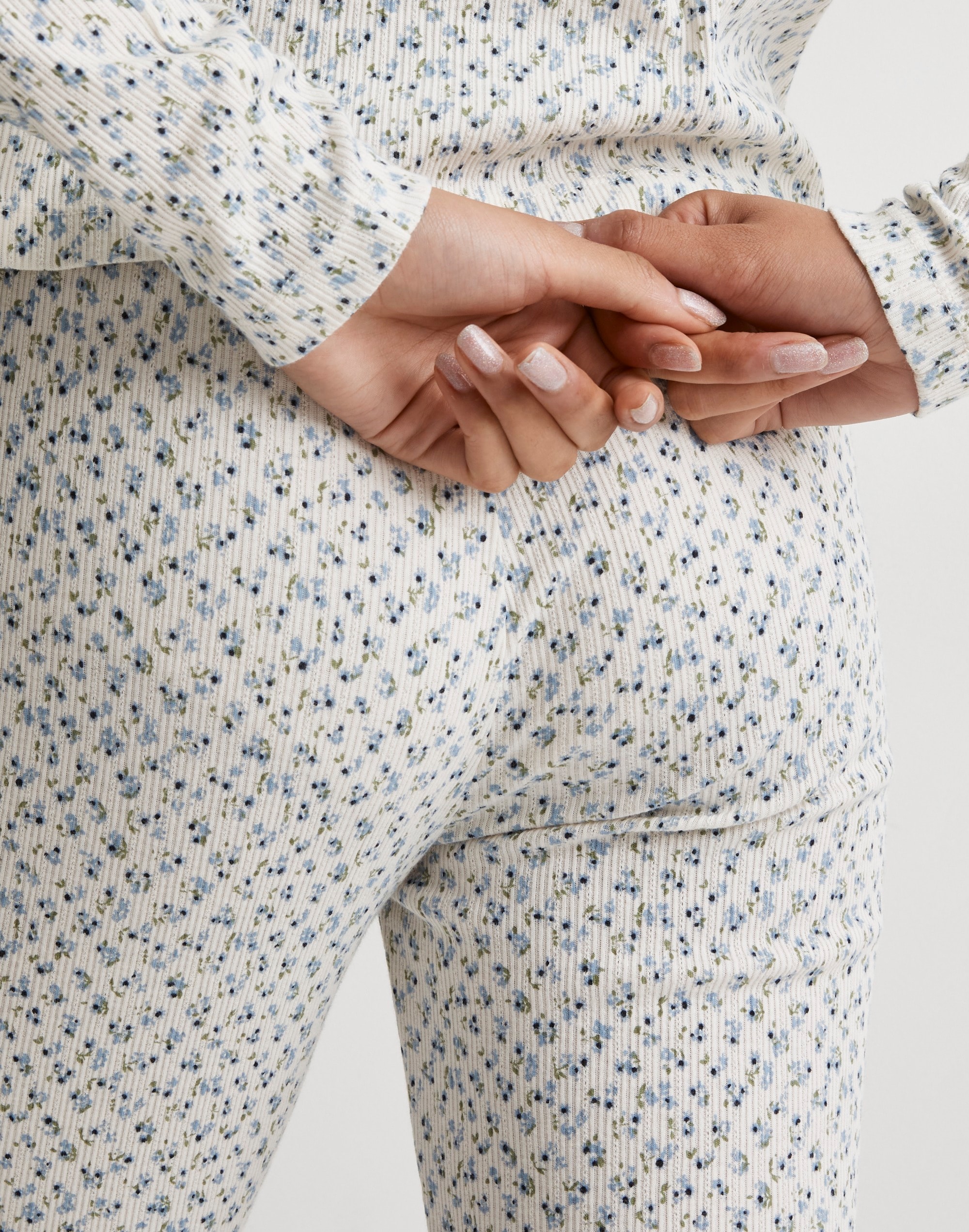 Pointelle Pajama Set