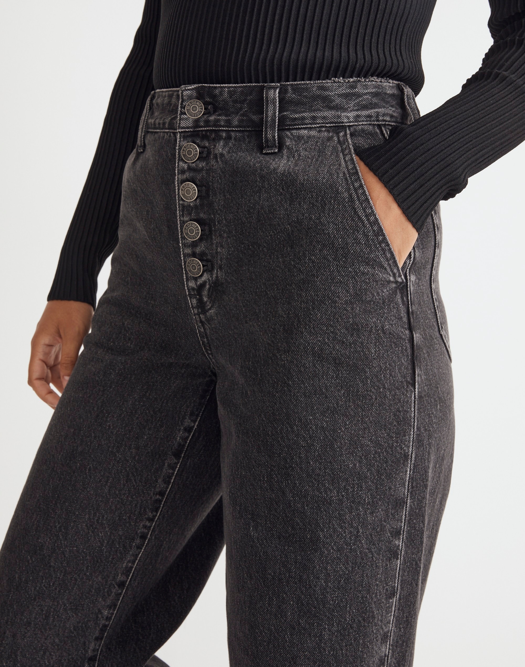 Curvy Superwide-Leg Jeans