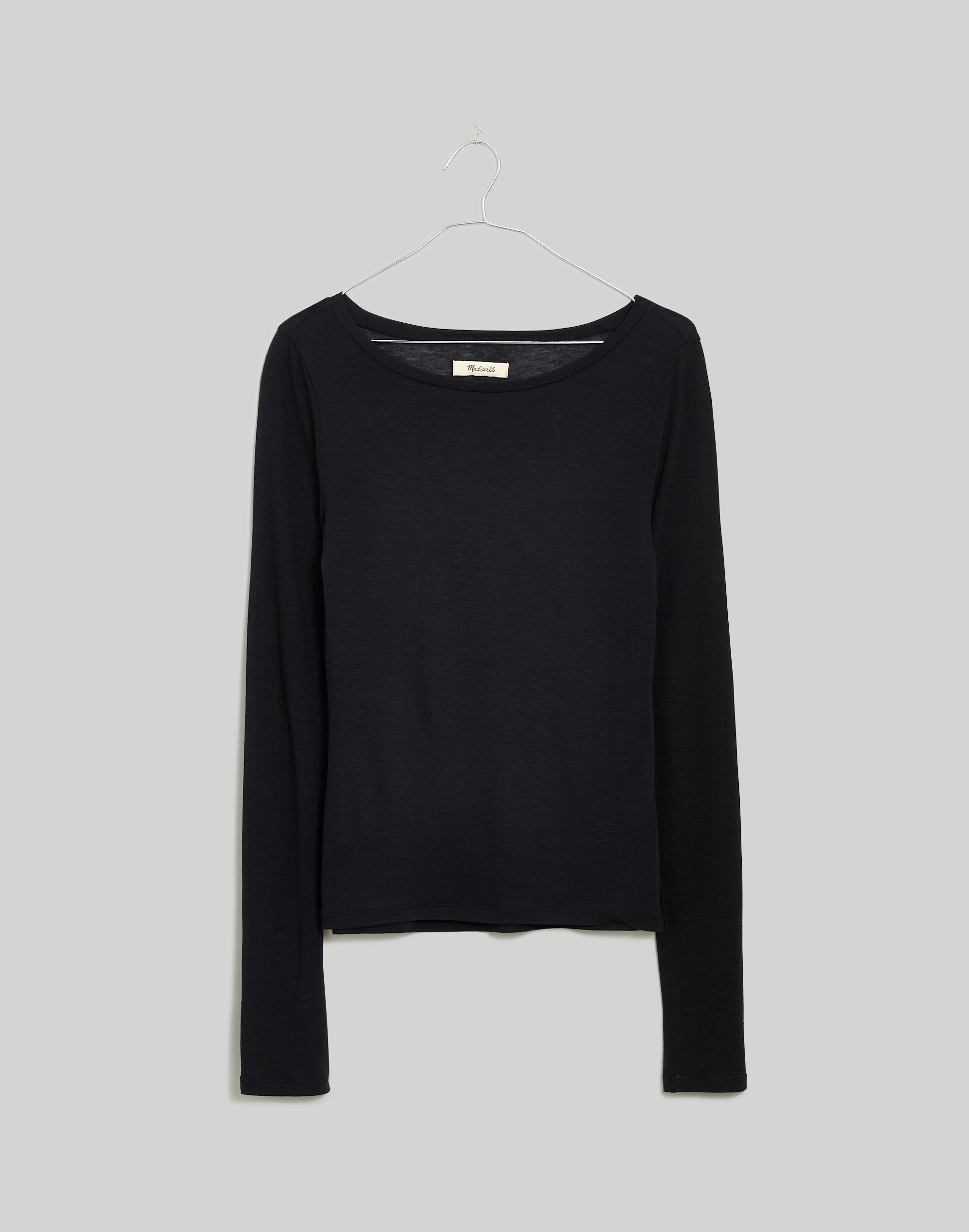 Scoopneck Long-Sleeve Tee