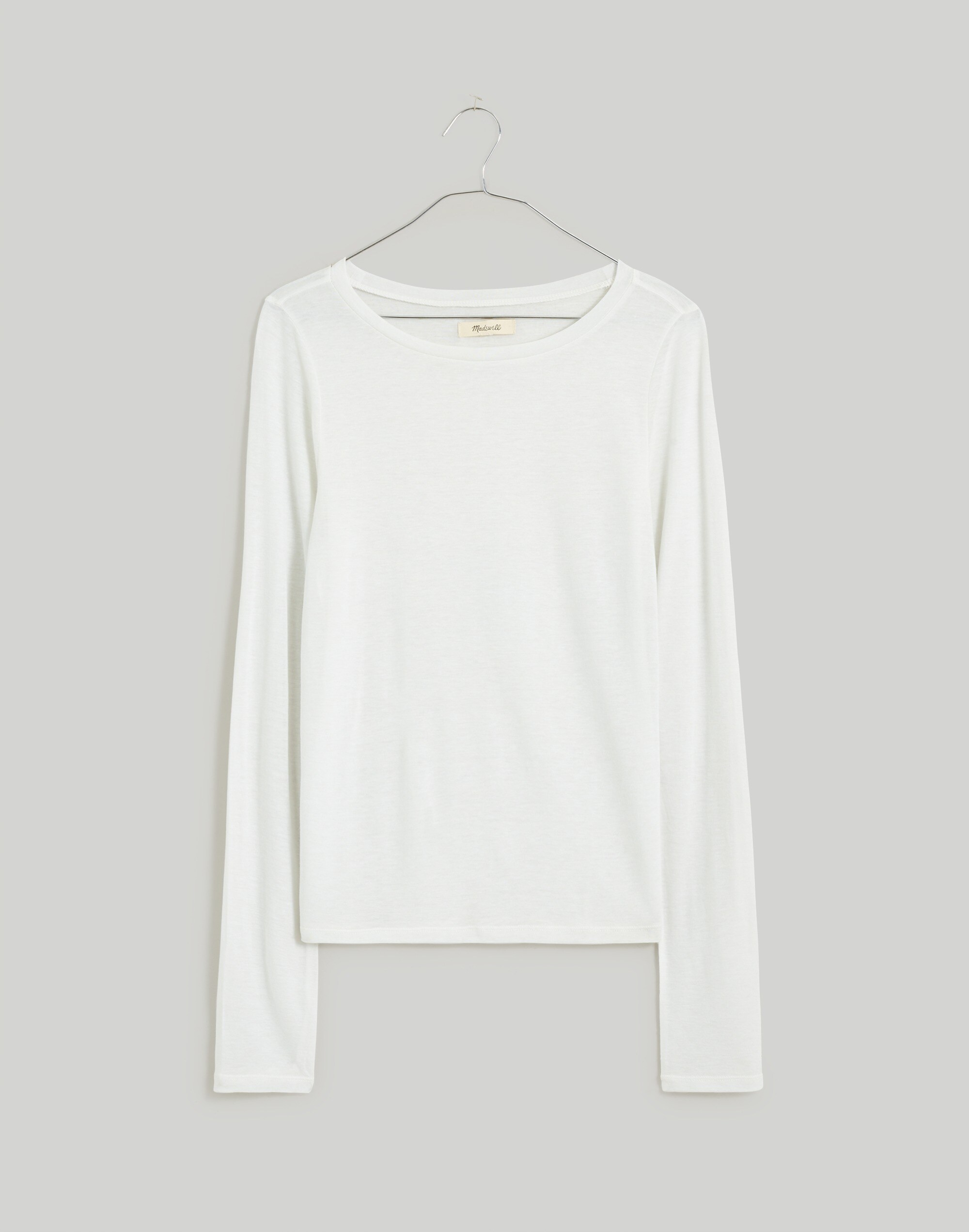 Scoopneck Long-Sleeve Tee