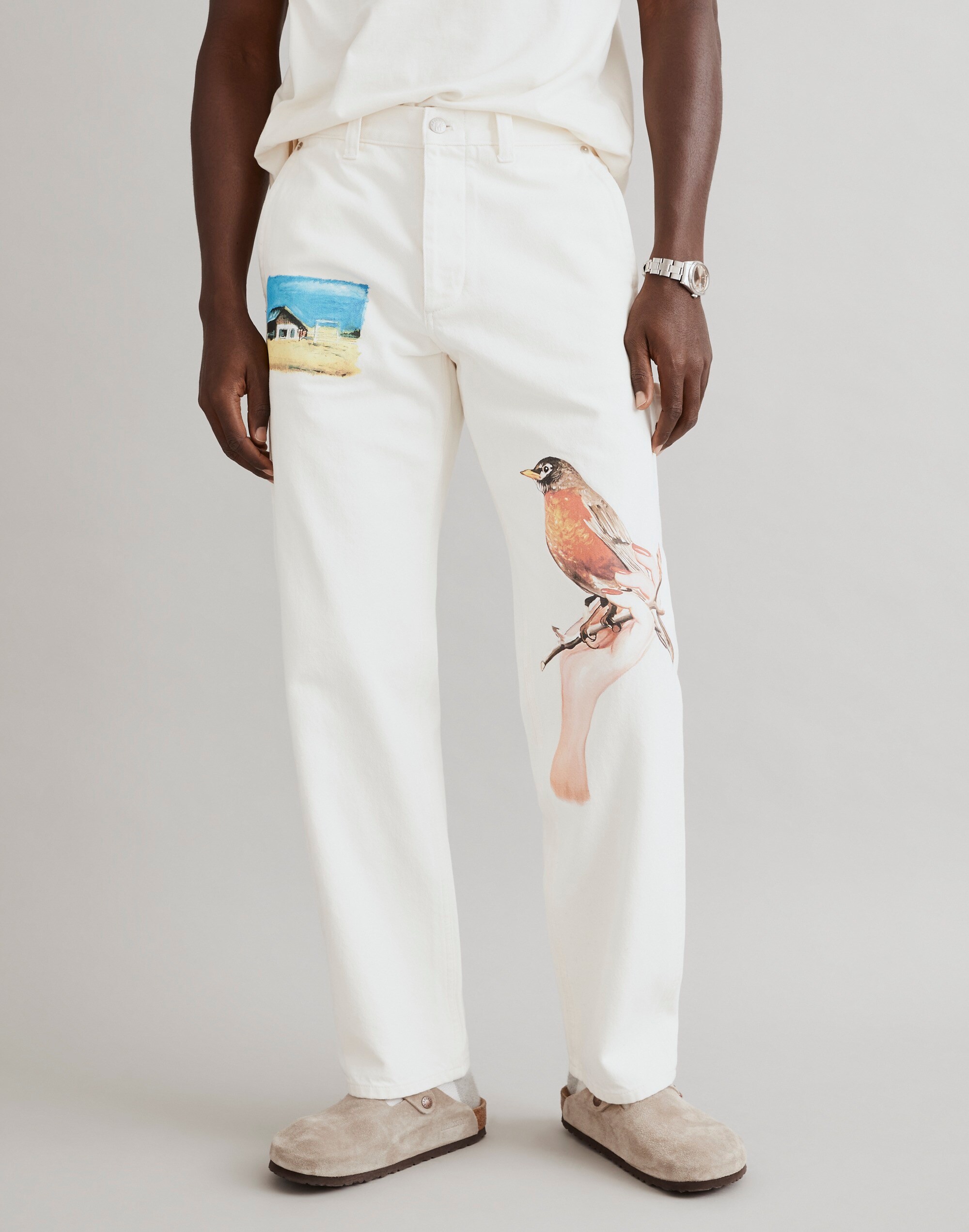 Madewell by One of These Days Relaxed Straight Workwear Pants