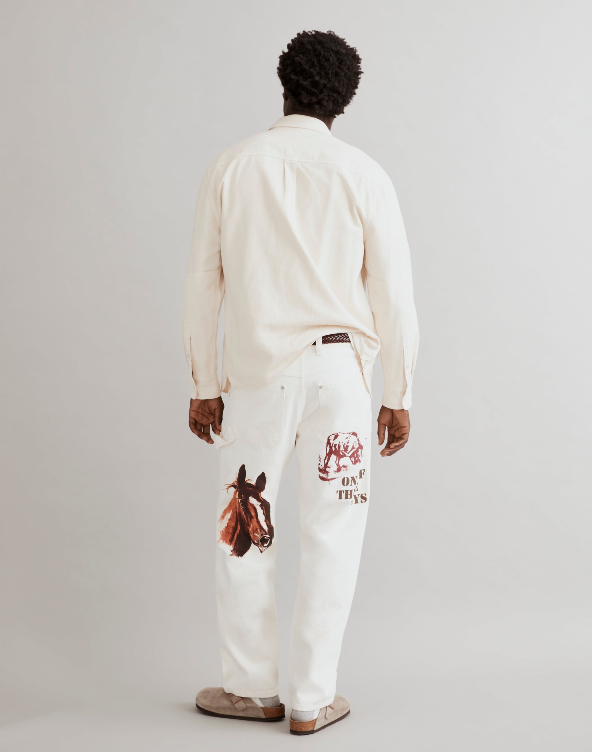 Madewell by One of These Days Relaxed Straight Workwear Pants