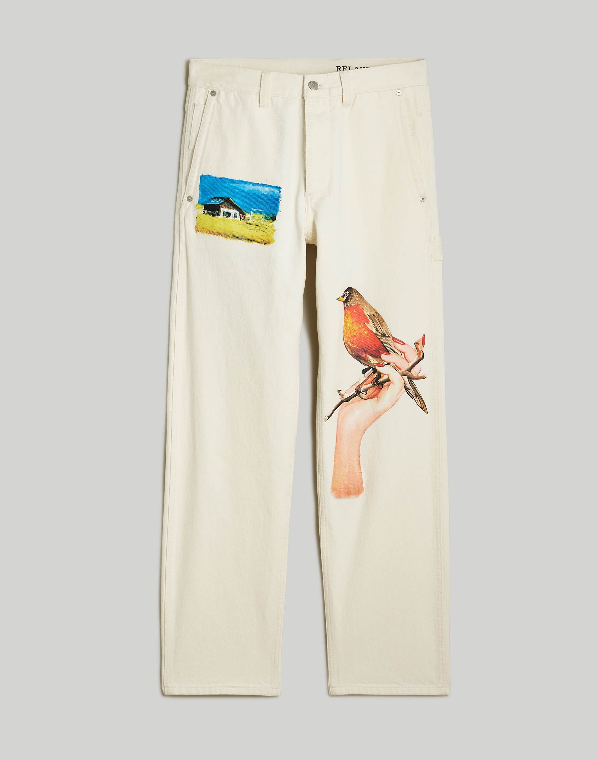 Madewell by One of These Days Relaxed Straight Workwear Pants