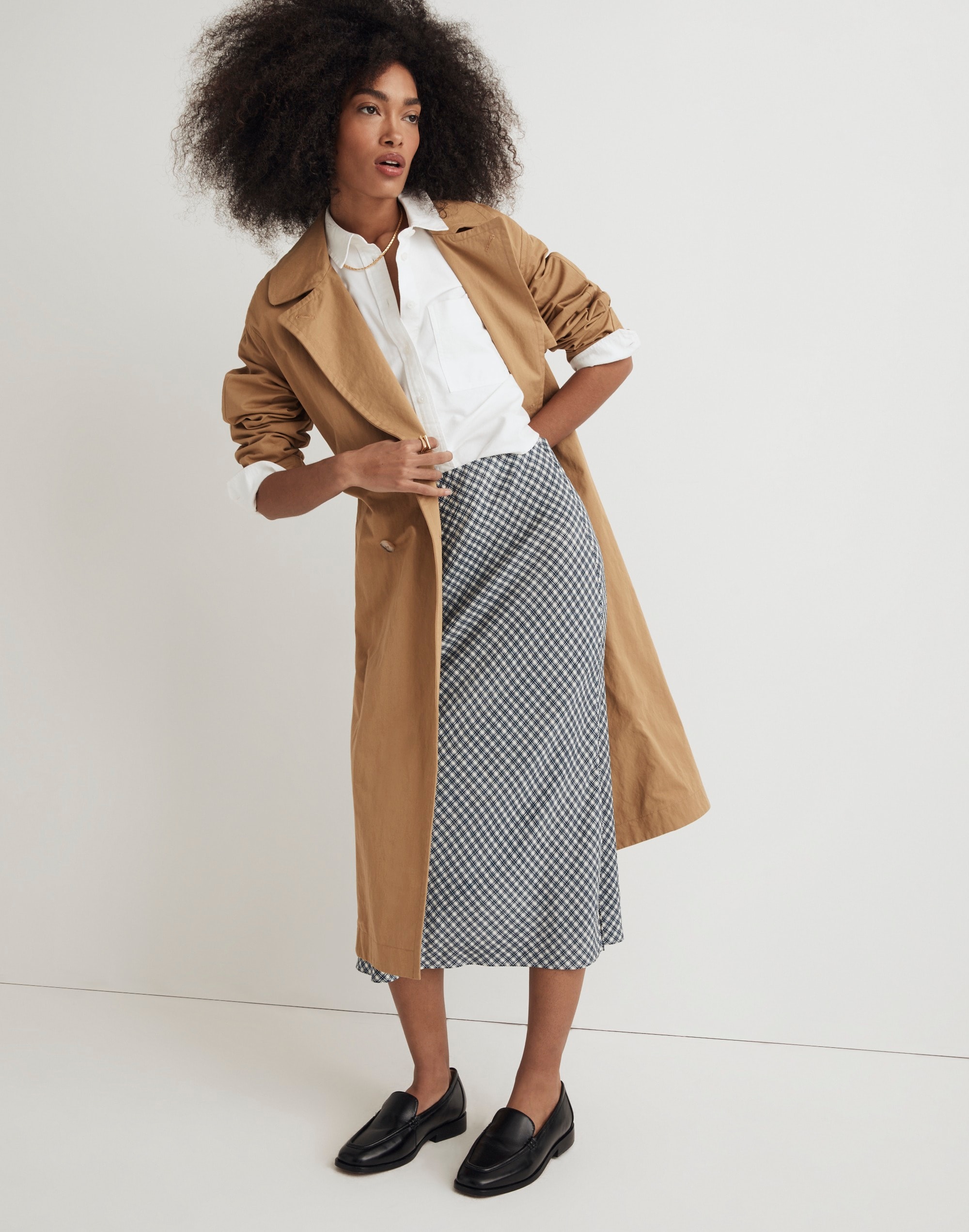The Layton Midi Slip Skirt